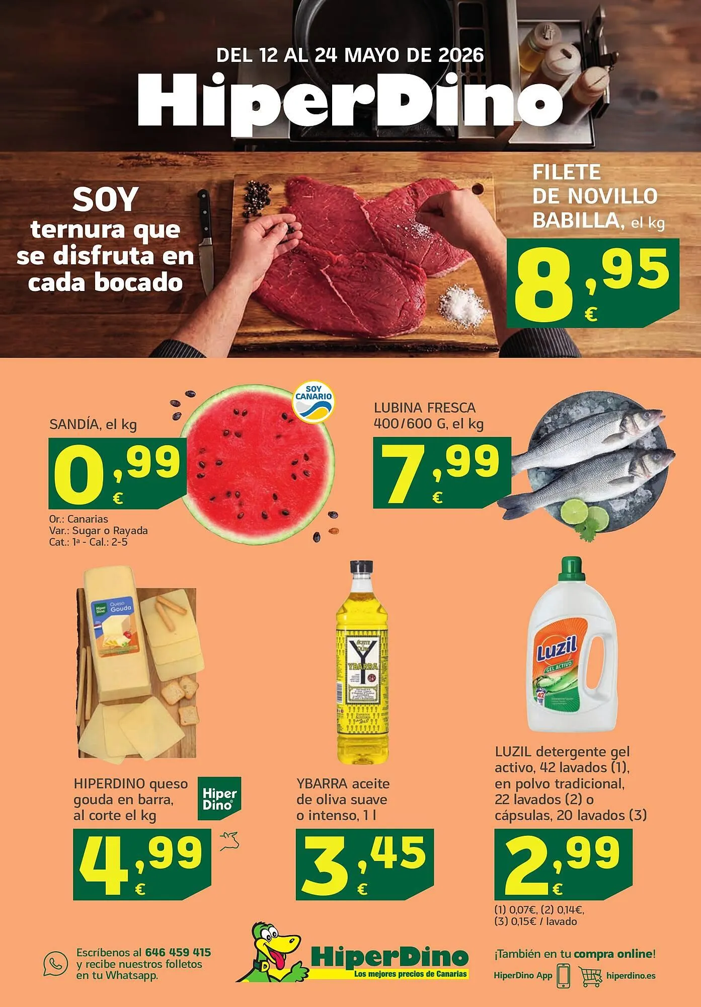 Catálogo de Folleto HiperDino 12 de mayo al 24 de mayo 2026 - Página 1