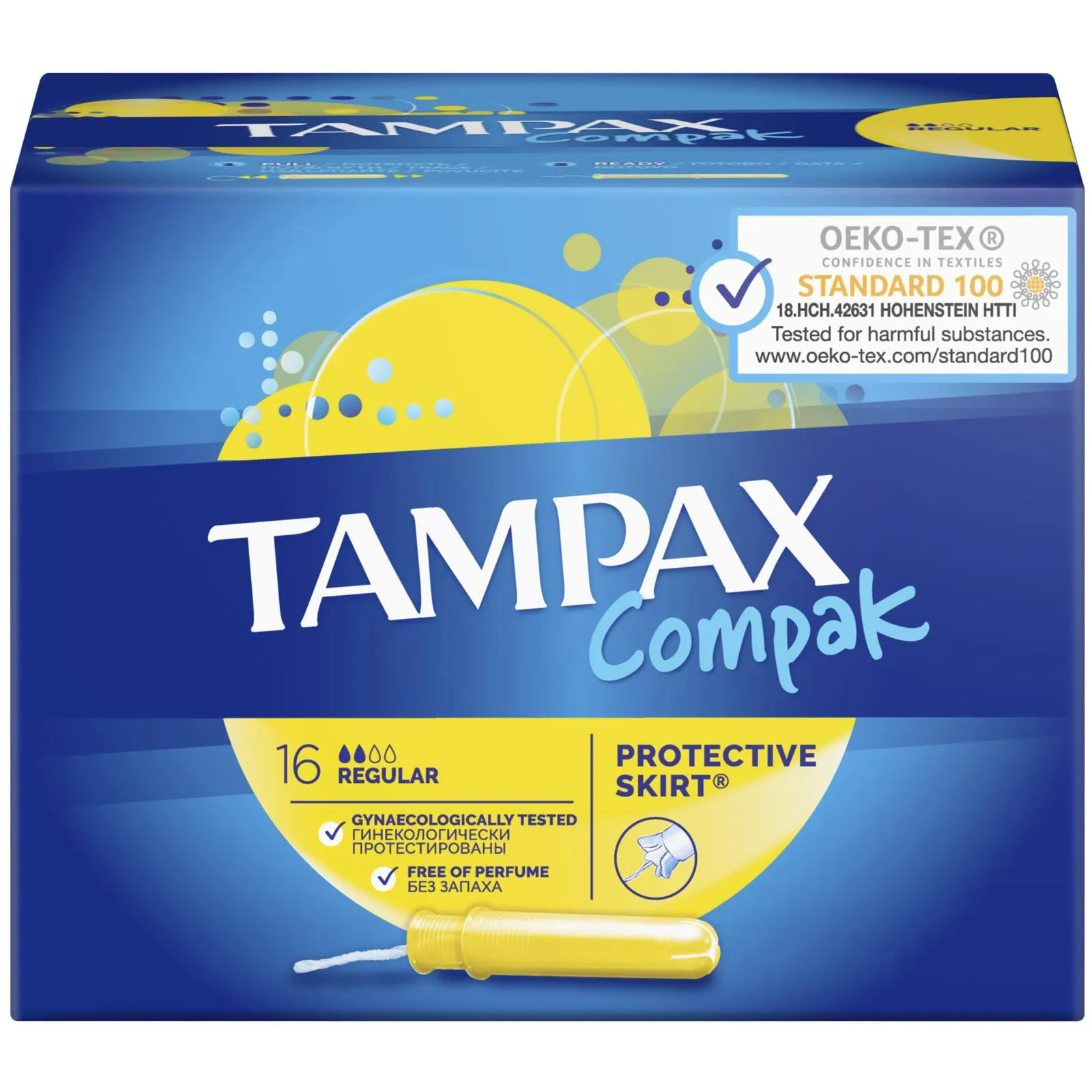 TAMPAX COMPAK REGULAR 16U