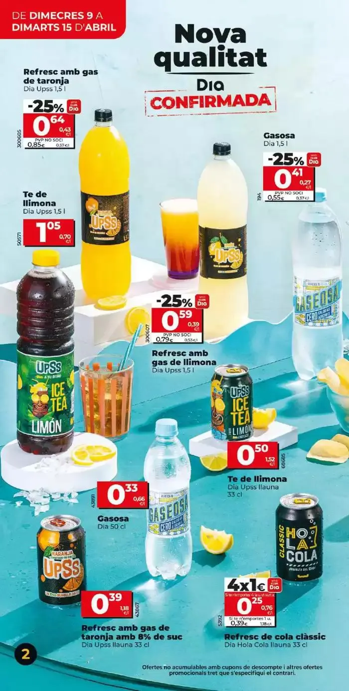 Catálogo de Nova qualitat Dia del 09/04 al 15/04 9 de abril al 15 de abril 2025 - Página 2