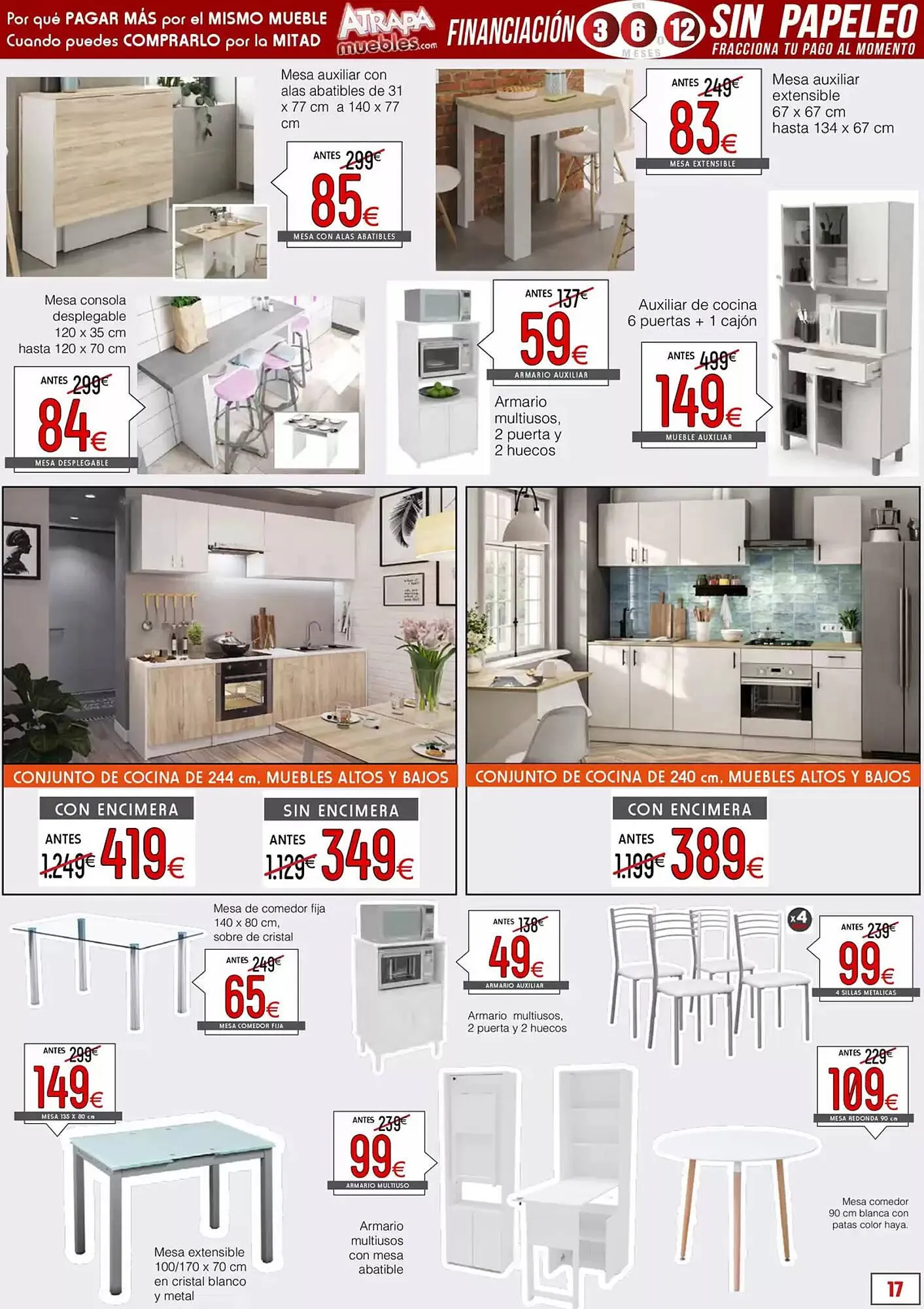 Catálogo de Folleto Atrapamuebles 26 de abril al 31 de mayo 2025 - Página 17