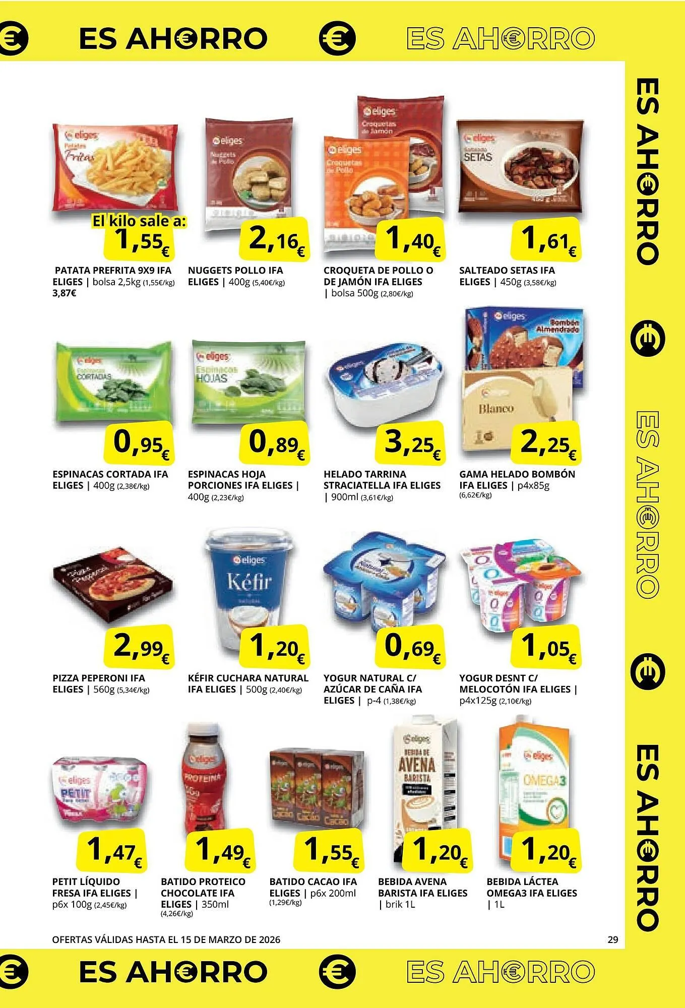 Catálogo de Folleto Supermercados MAS 3 de marzo al 26 de marzo 2026 - Página 29