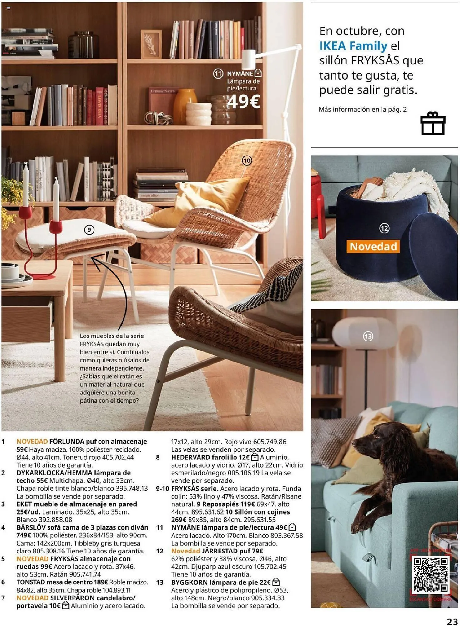 Catálogo de Folleto IKEA 1 de octubre al 31 de enero 2025 - Página 23