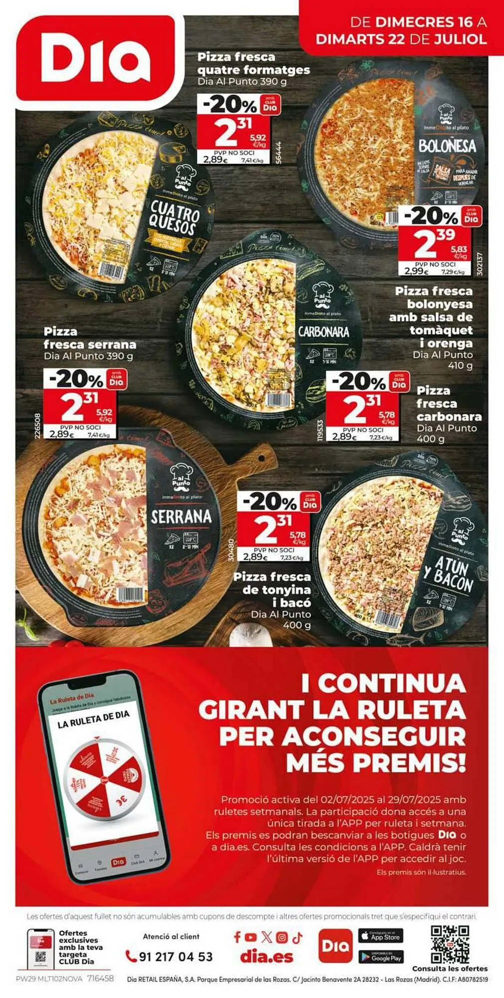 Catálogo de Folleto Dia 16 de julio al 22 de julio 2025 - Página 12