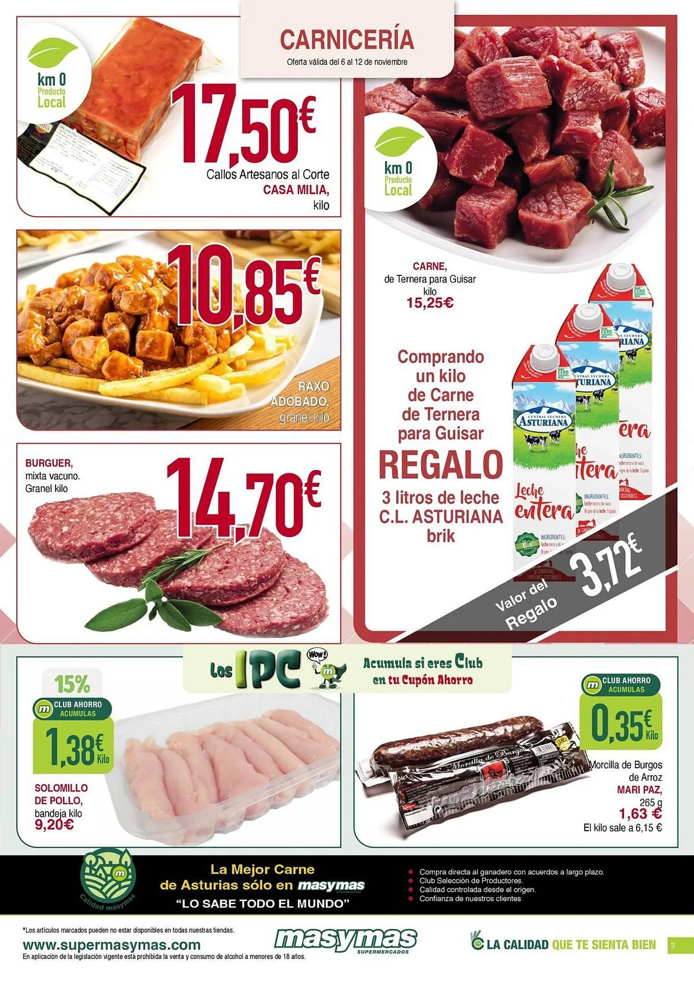 Catálogo de Folleto Masymas 6 de noviembre al 12 de noviembre 2025 - Página 3