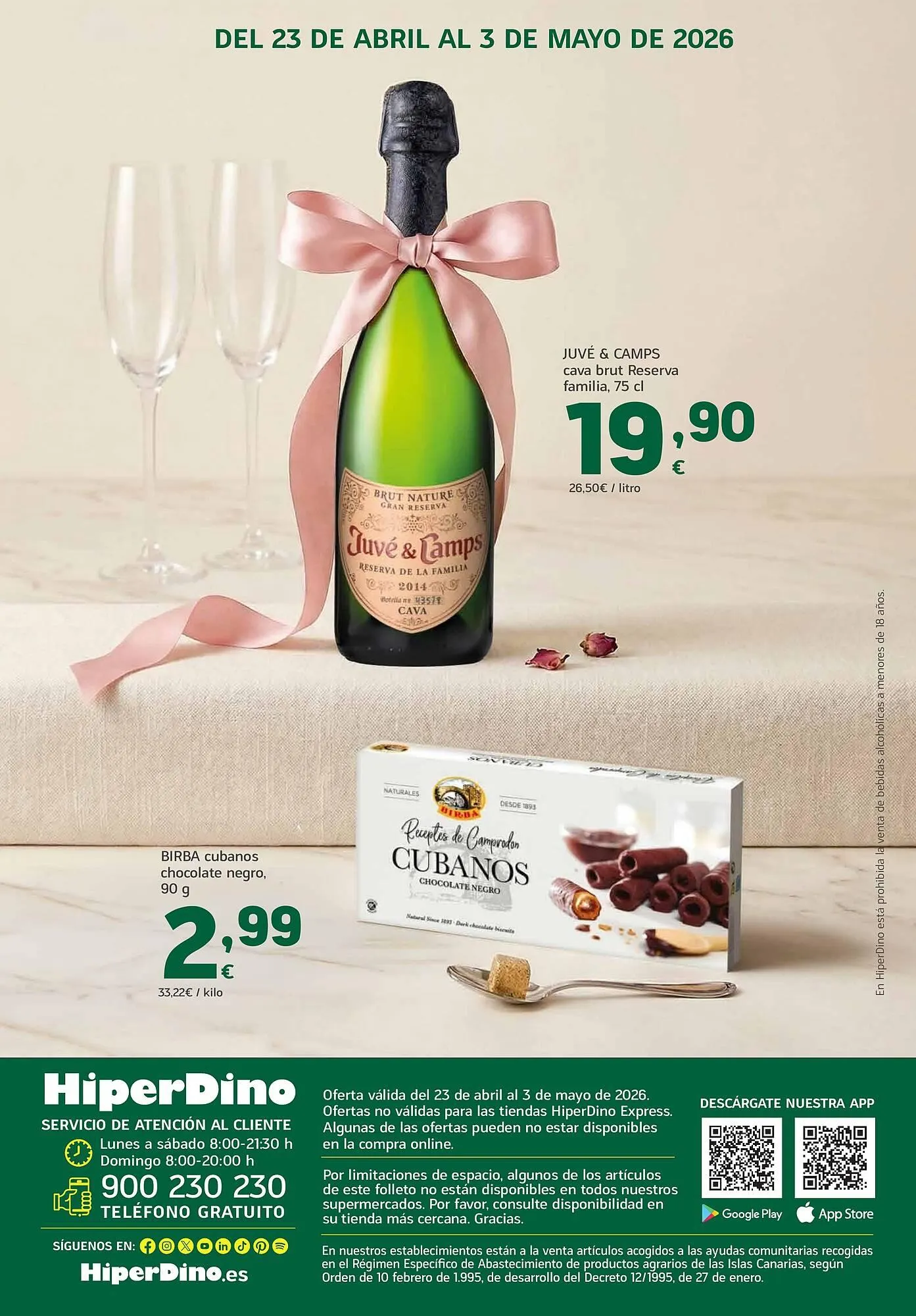 Catálogo de Folleto HiperDino 23 de abril al 3 de mayo 2026 - Página 10