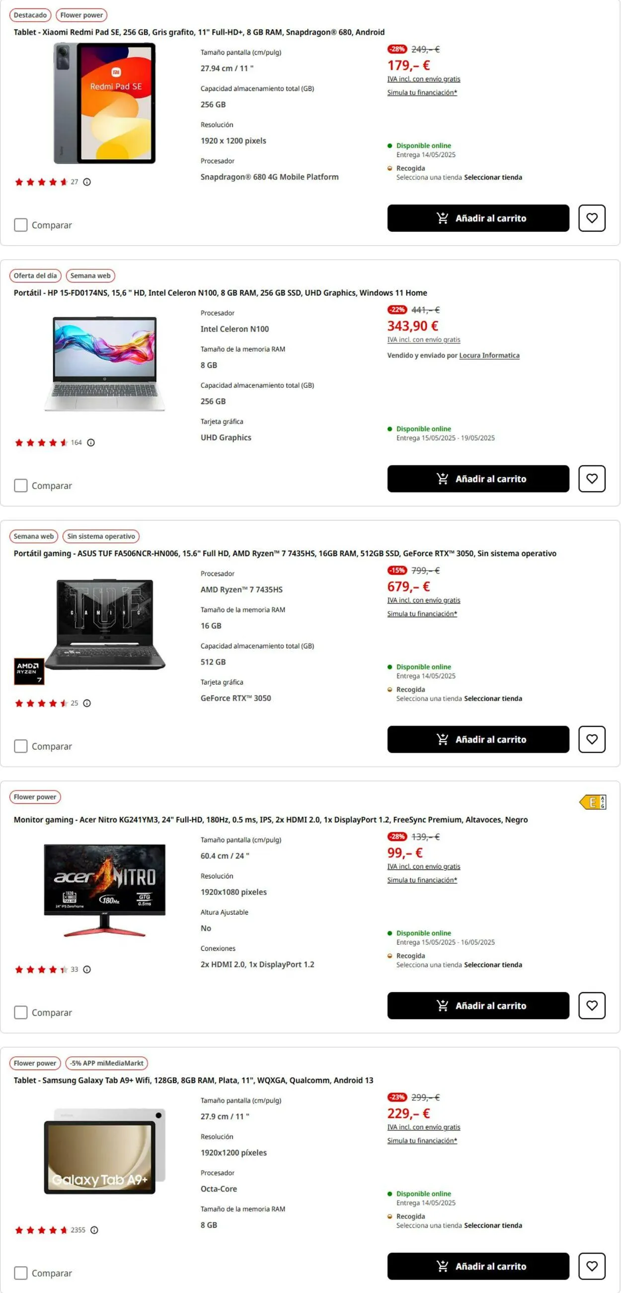 Catálogo de Media Markt Oferta actual 13 de mayo al 15 de junio 2025 - Página 2