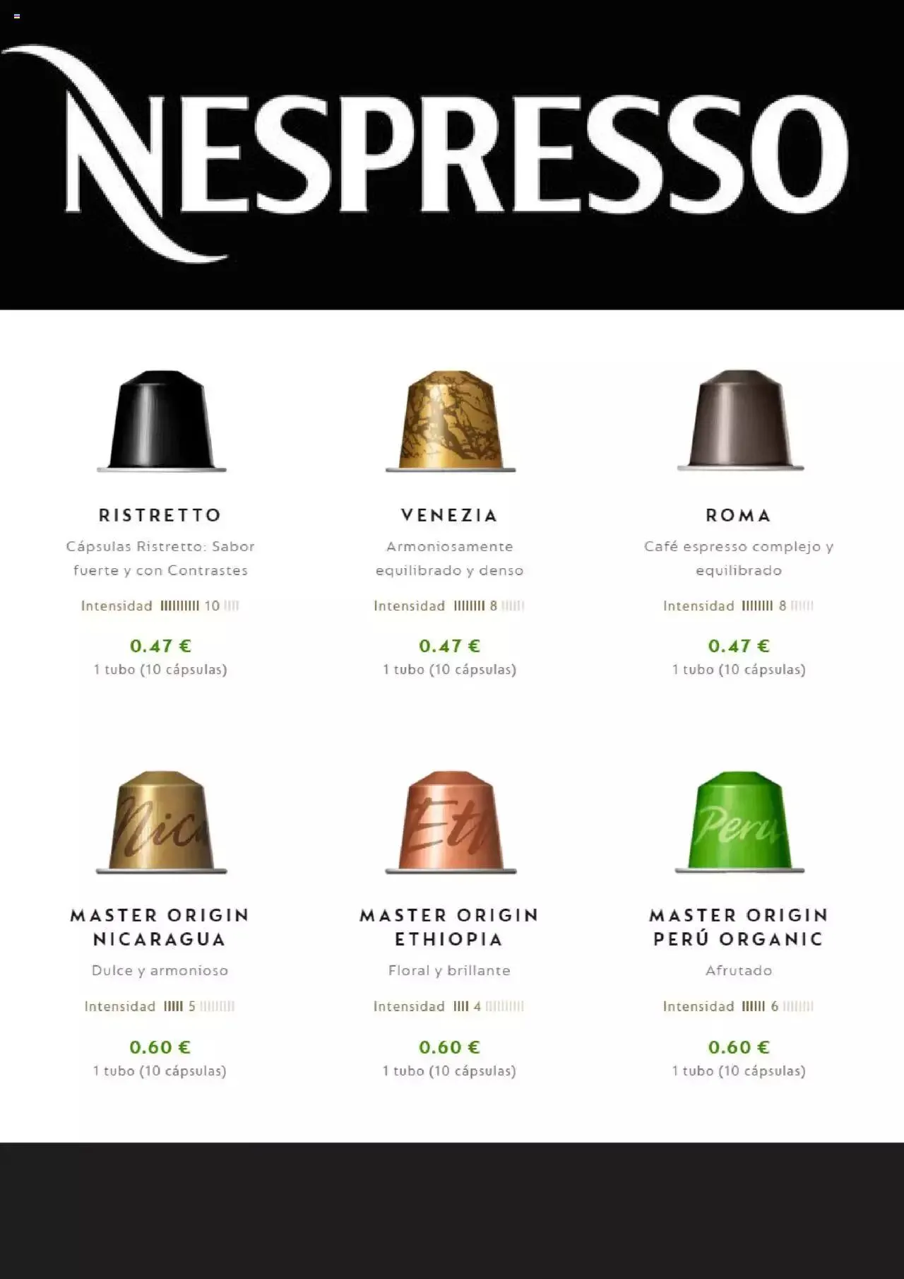 Catálogo de Nespresso - Folleto 12 de enero al 31 de diciembre 2023 - Página 5