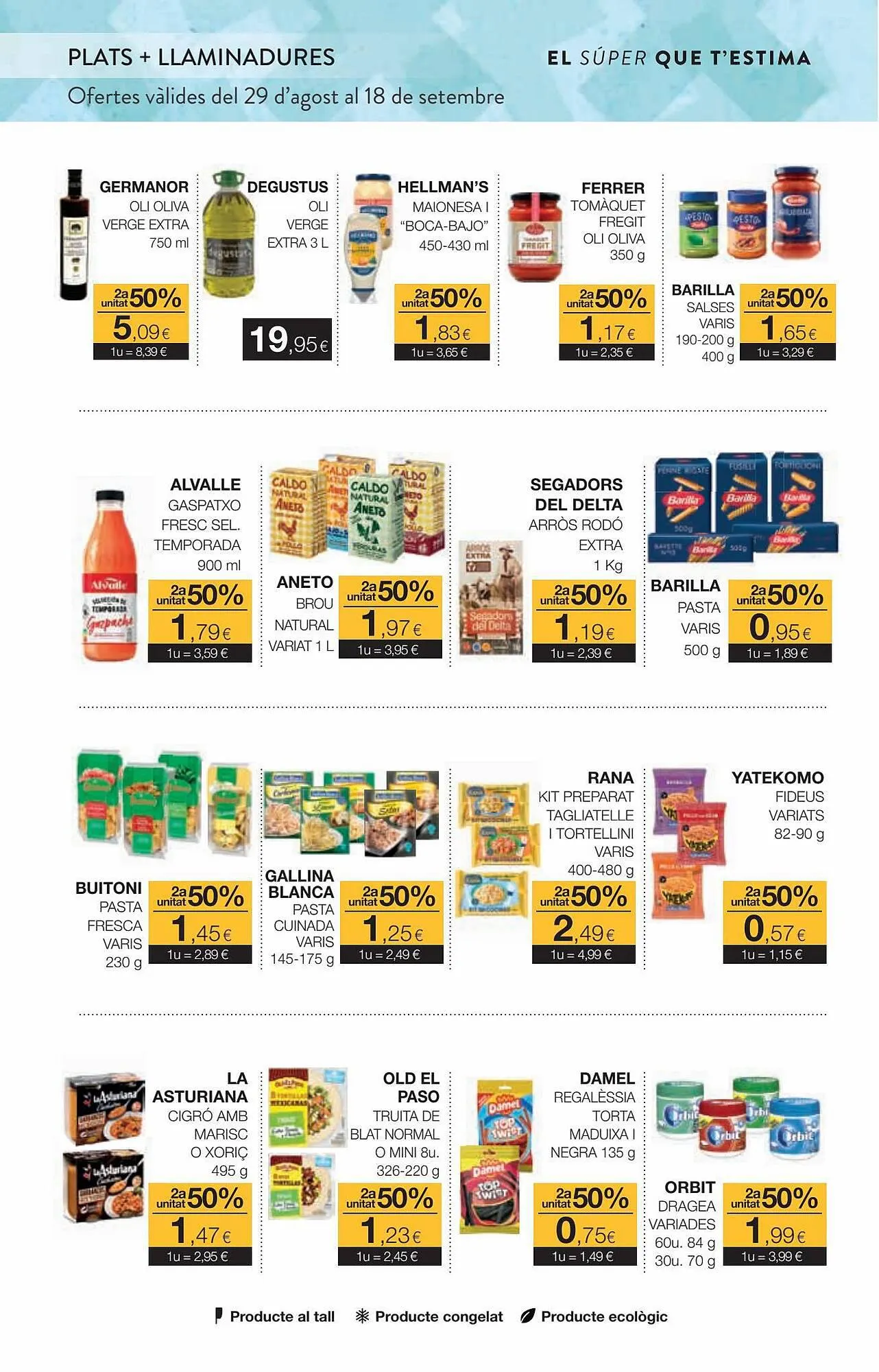 Catálogo de Folleto Plusfresc 29 de agosto al 18 de septiembre 2023 - Página 9