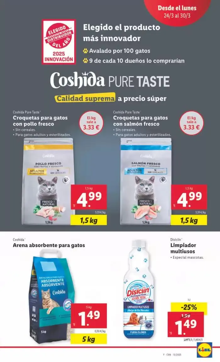 Catálogo de № 1 PRECIO - Ofertas válidas del 24/03 al 30/03 24 de marzo al 30 de marzo 2025 - Página 13
