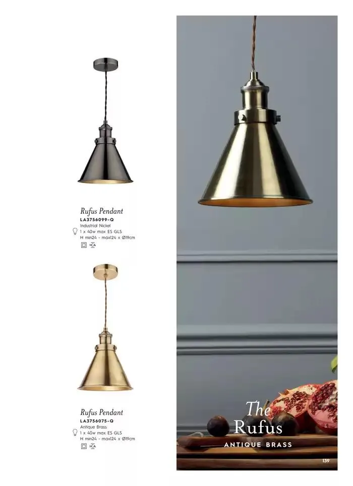 Catálogo de Lighting & Mirror Collection 12 de marzo al 31 de agosto 2025 - Página 141