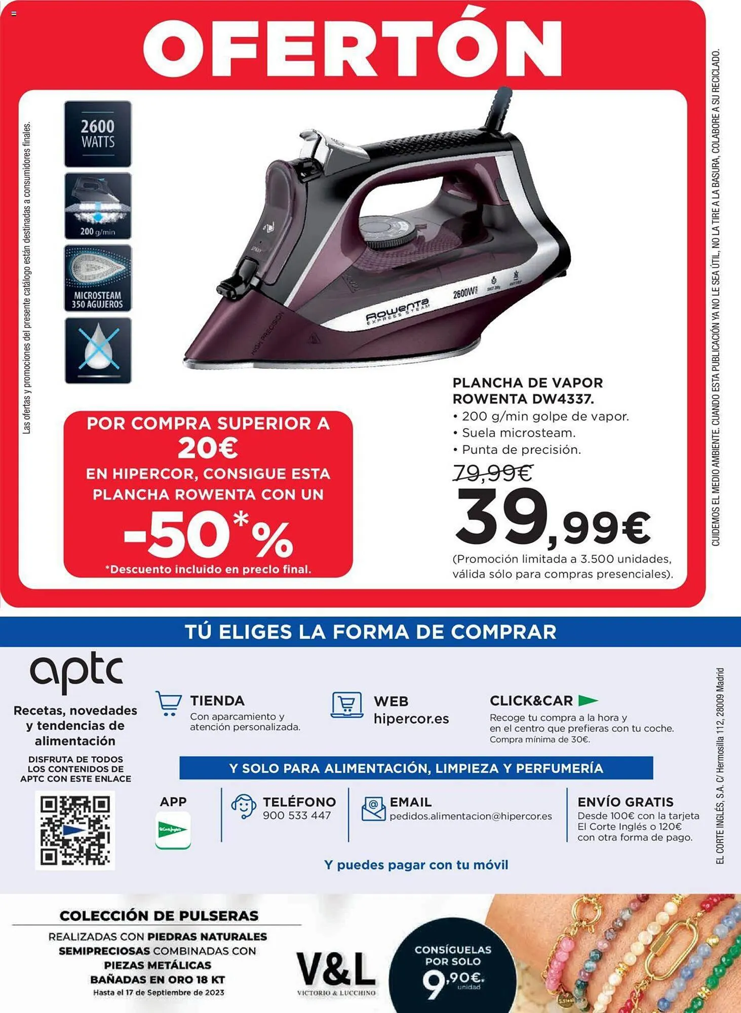 Catálogo de Folleto Hipercor 7 de septiembre al 31 de octubre 2023 - Página 50