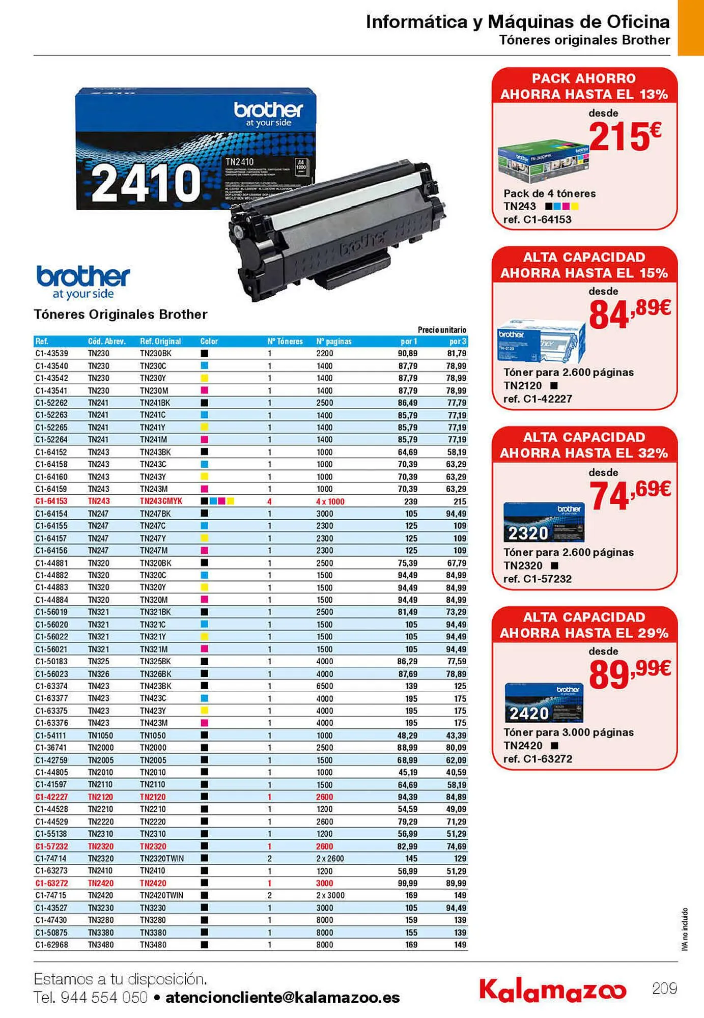 Catálogo de Folleto Staples Kalamazoo 27 de enero al 31 de julio 2023 - Página 209