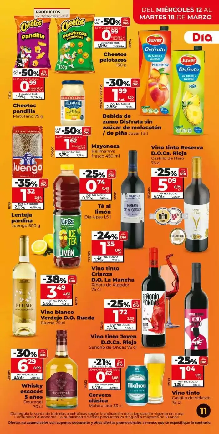 Catálogo de Tu picoteo del Dia del 12 al 18 de marzo 12 de marzo al 18 de marzo 2025 - Página 11