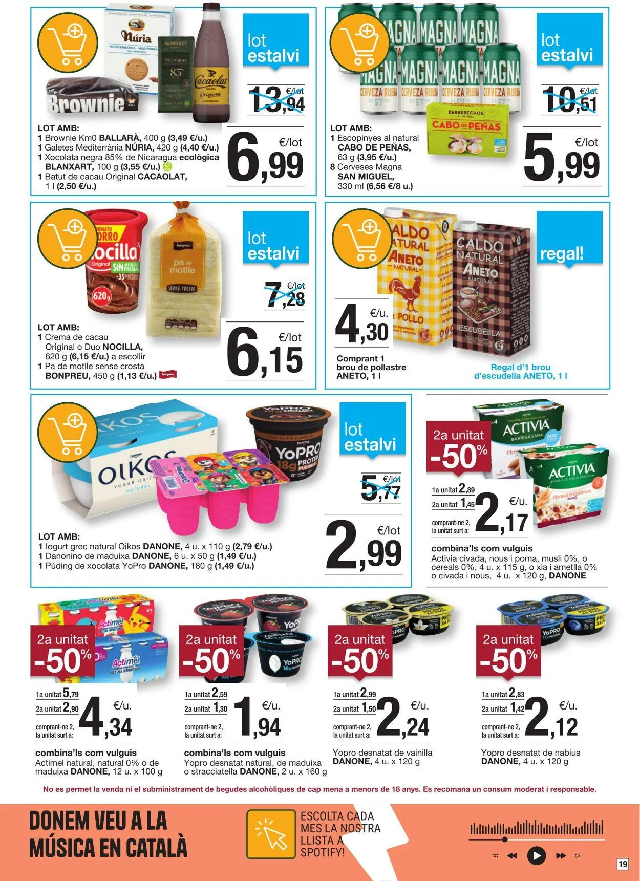 Catálogo de Bonpreu Oferta actual 25 de abril al 9 de mayo 2025 - Página 19