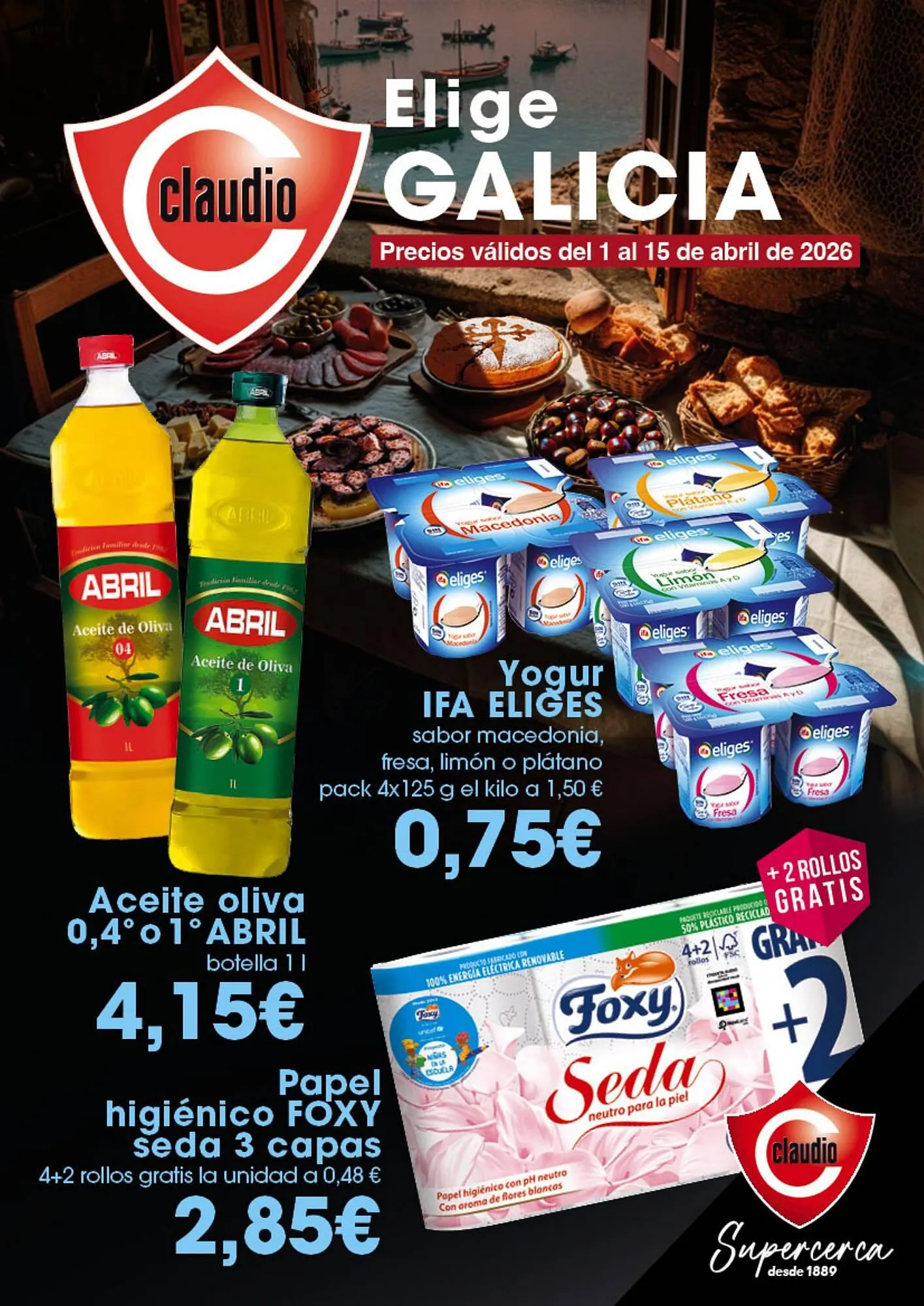 Catálogo de Folleto Claudio 1 de abril al 15 de abril 2026 - Página 1