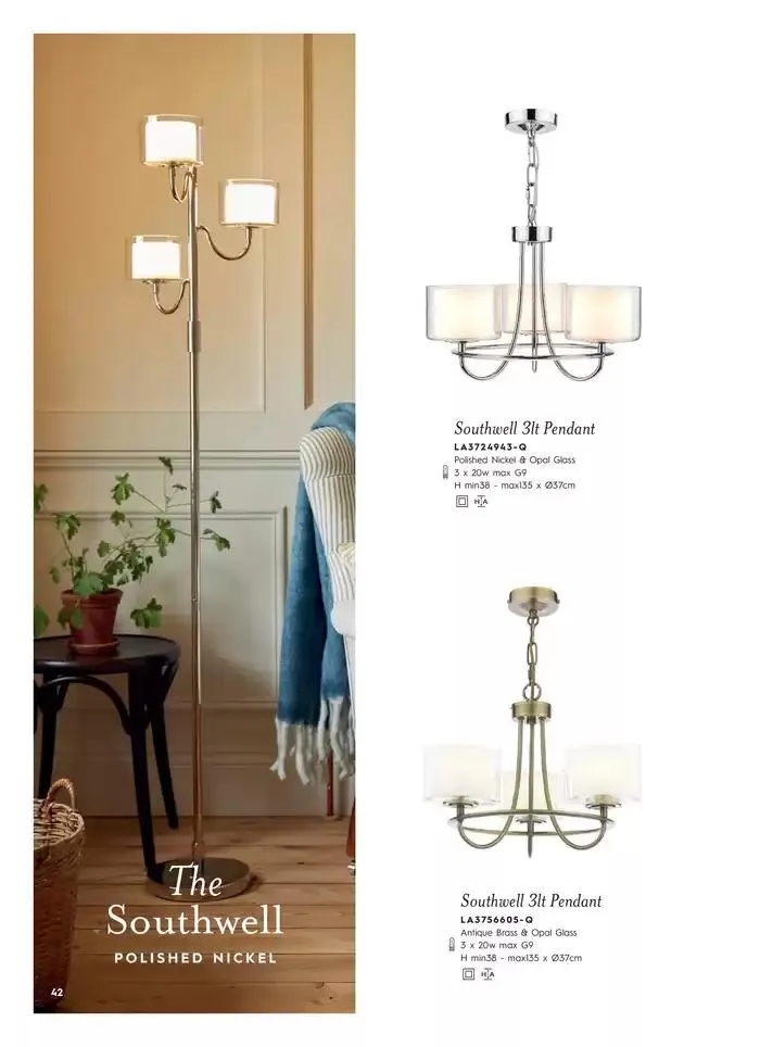 Catálogo de Lighting & Mirror Collection 12 de marzo al 31 de agosto 2025 - Página 44