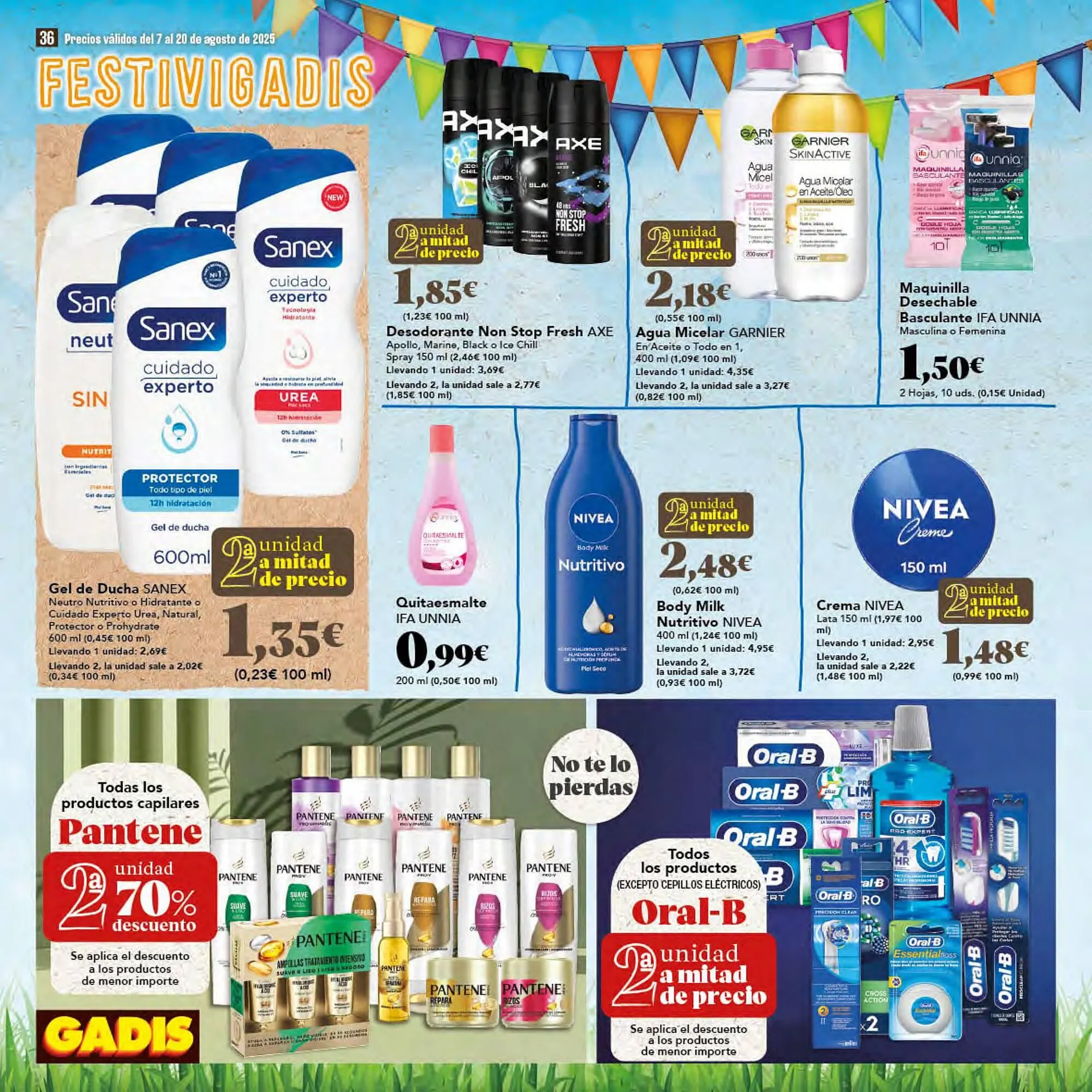 Catálogo de Folleto Gadis 7 de agosto al 21 de agosto 2025 - Página 36