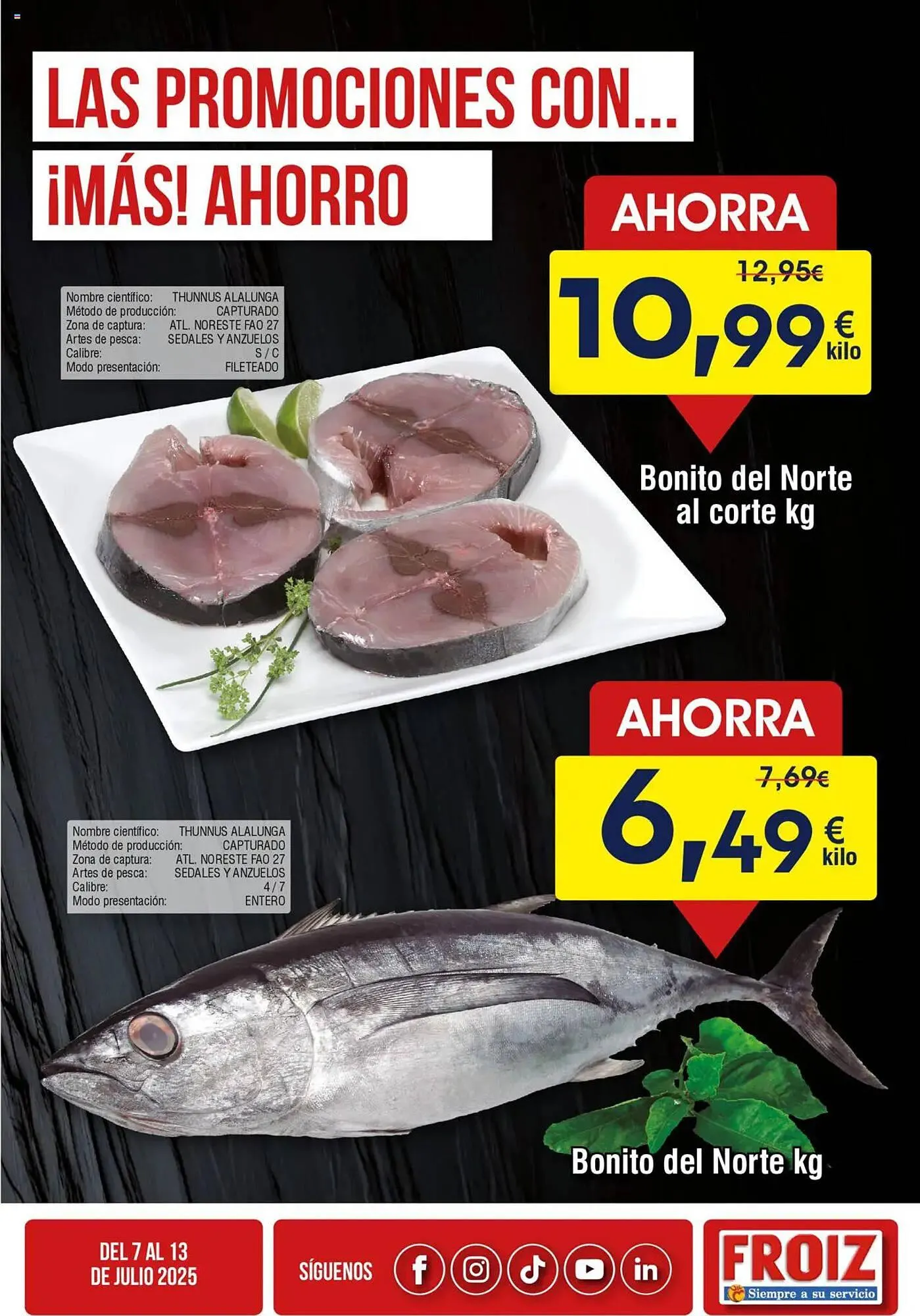 Catálogo de Folleto FROIZ 7 de julio al 13 de julio 2025 - Página 2
