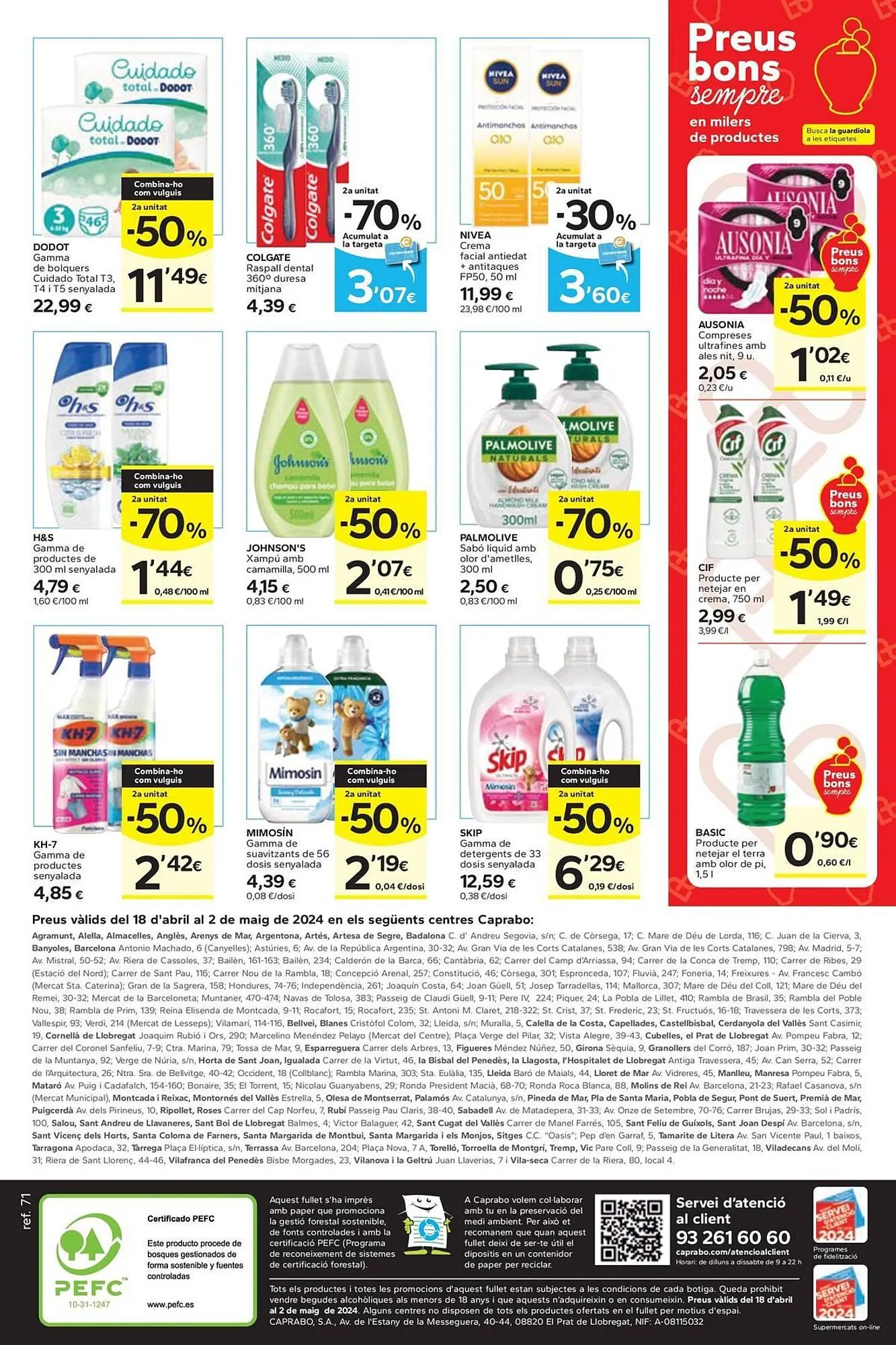 Catálogo de Folleto Caprabo 18 de abril al 2 de mayo 2024 - Página 4
