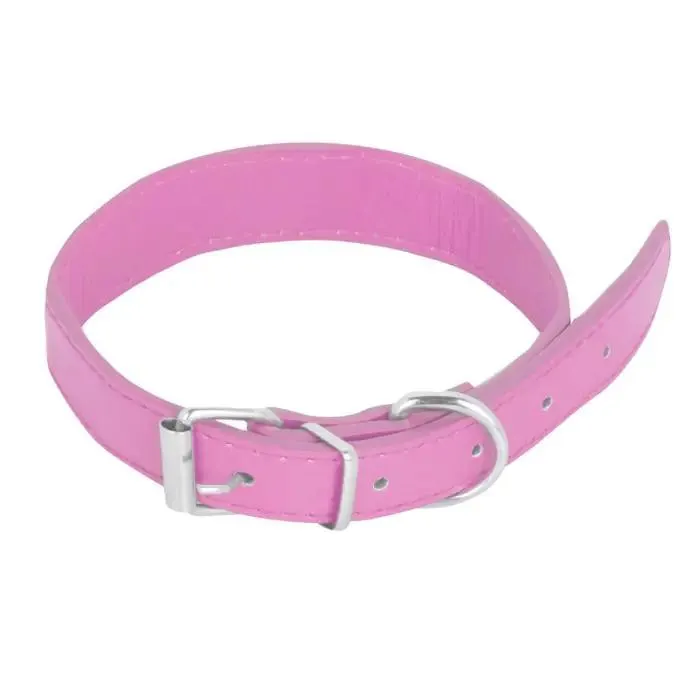 HU Collar Básico PU Rosa