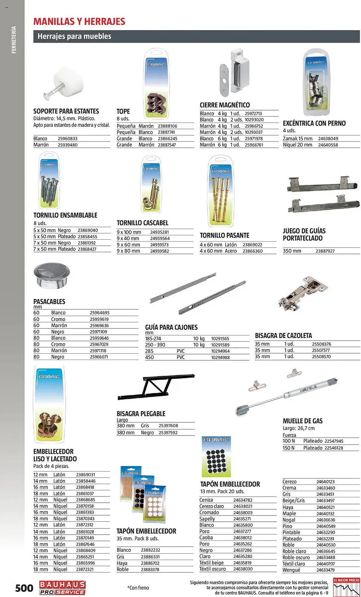 Catálogo de Folleto Bauhaus 24 de febrero al 31 de diciembre 2025 - Página 500