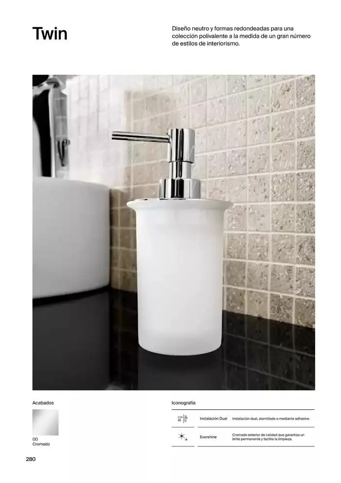 Catálogo de Colecciones de Baño, Muebles y Accesorios 9 de enero al 31 de diciembre 2025 - Página 282
