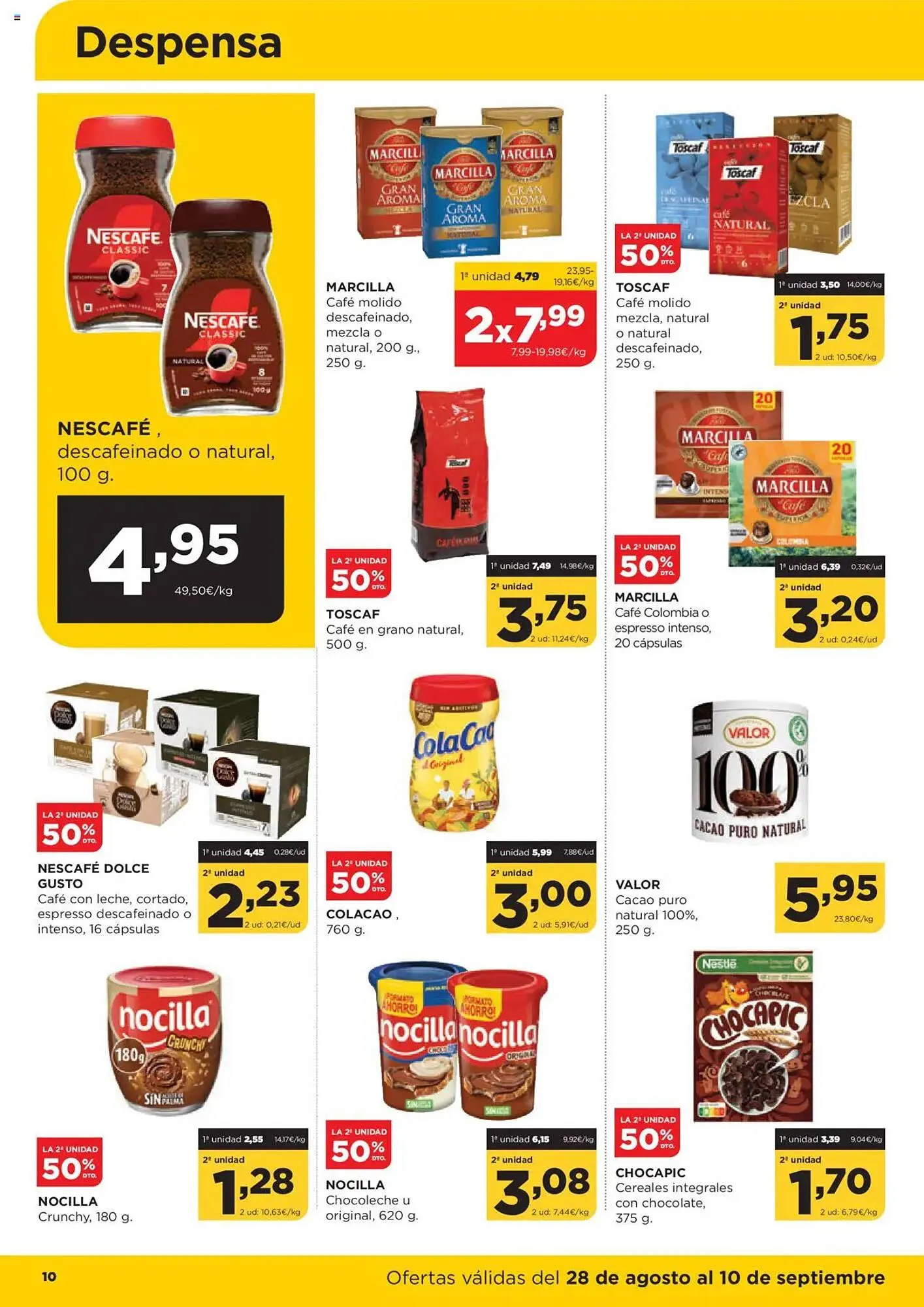 Catálogo de Folleto Alimerka 28 de agosto al 10 de septiembre 2025 - Página 10