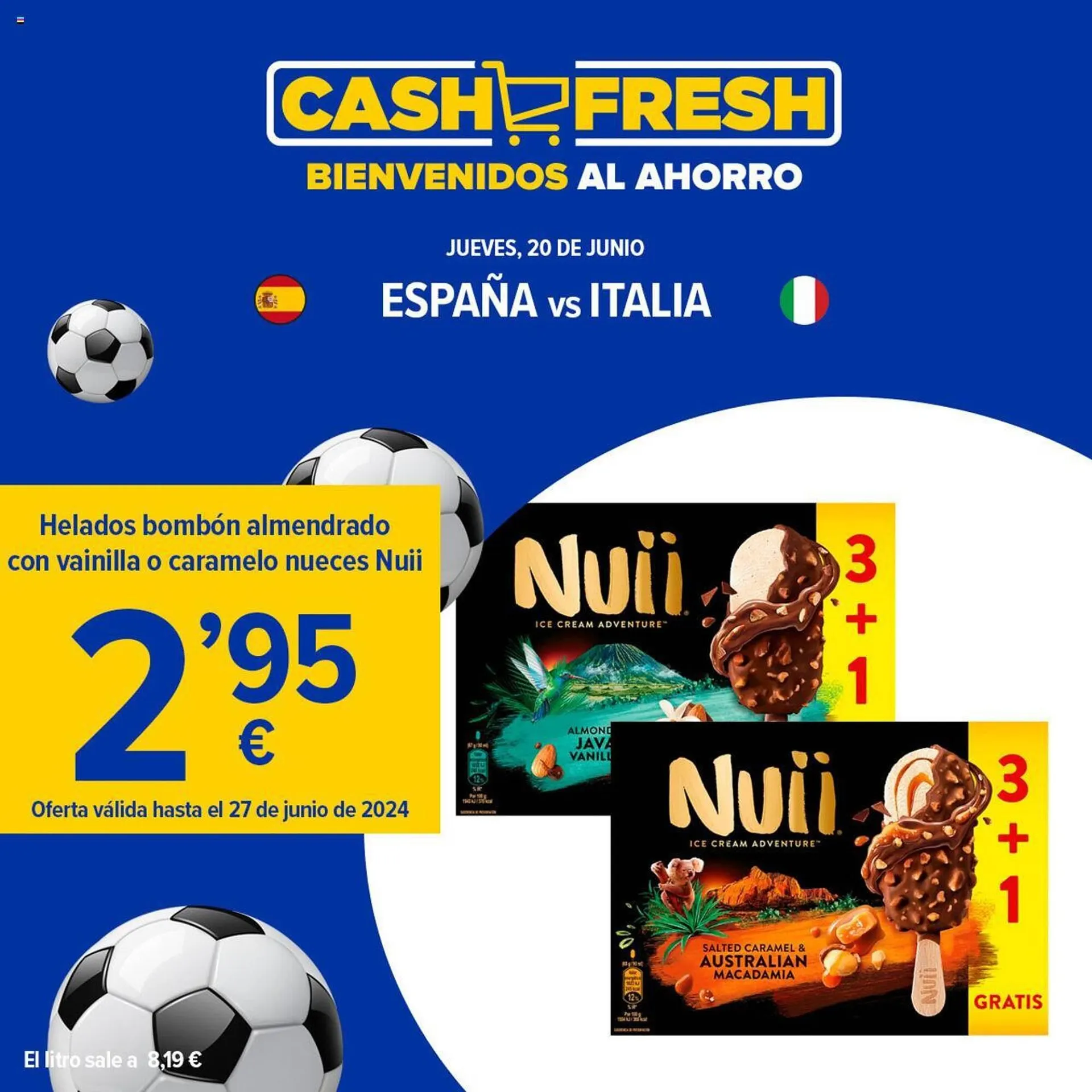 Catálogo de Folleto Cash Fresh 17 de junio al 27 de junio 2024 - Página 1