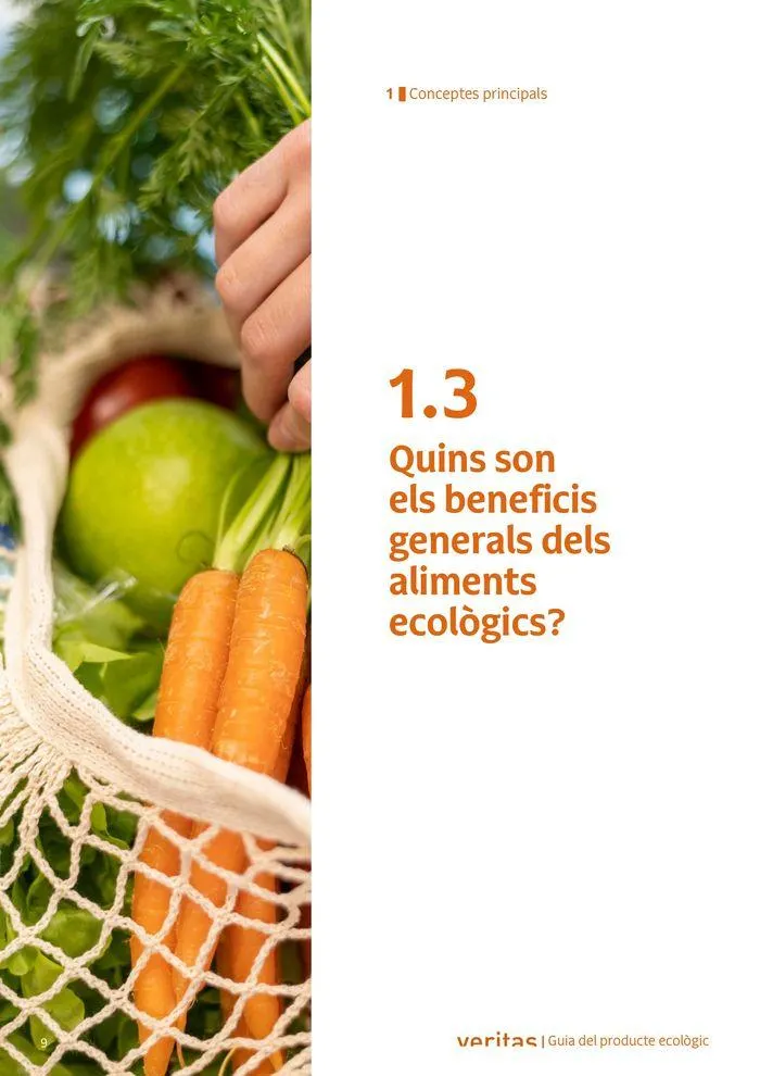 Catálogo de Veritas ABC productes ecològics 2 de septiembre al 31 de diciembre 2024 - Página 9