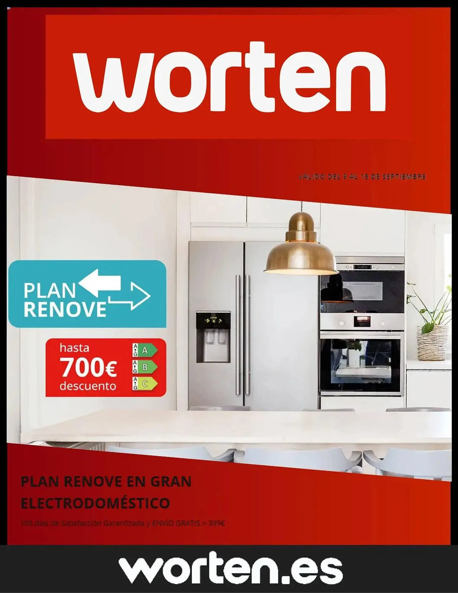 Catálogo de Folleto Worten 9 de septiembre al 15 de septiembre 2025 - Página 1