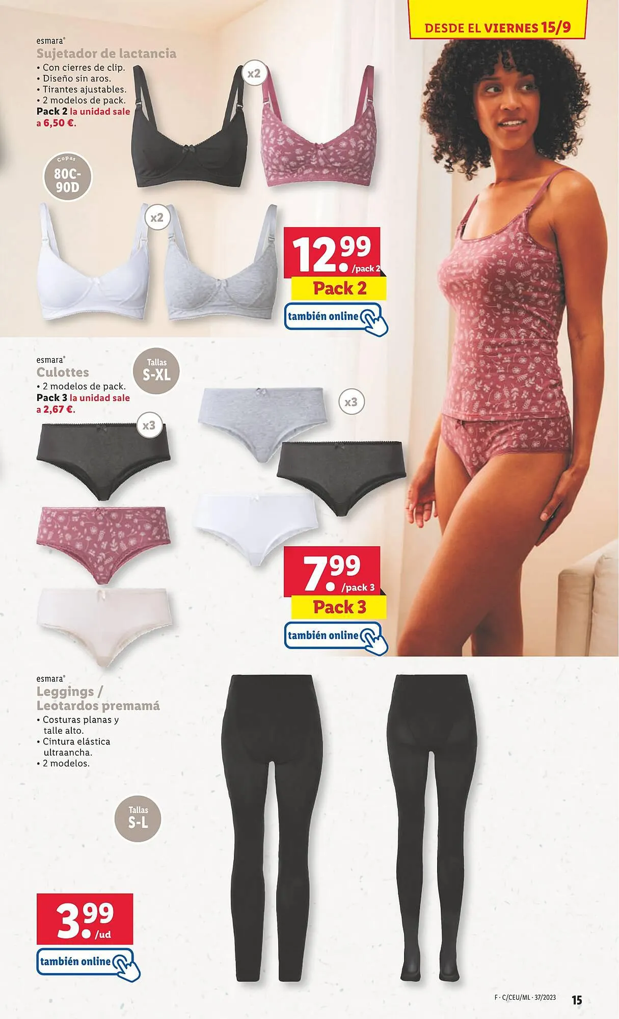 Catálogo de Folleto Lidl 11 de septiembre al 17 de septiembre 2023 - Página 15