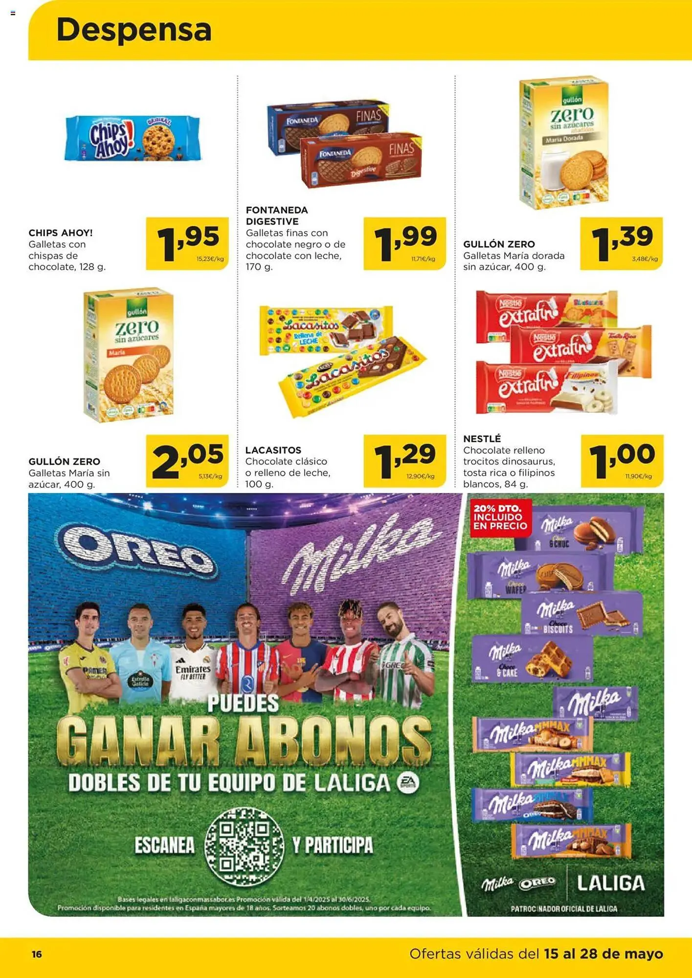 Catálogo de Folleto Alimerka 15 de mayo al 28 de mayo 2025 - Página 16