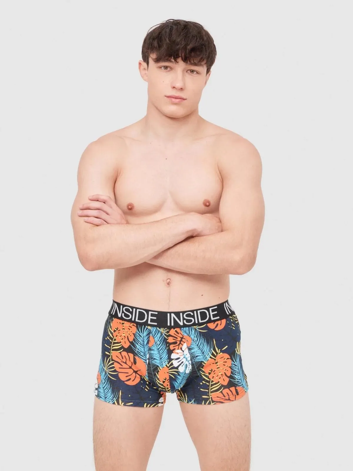 Calzoncillo boxer tropicales pack 4