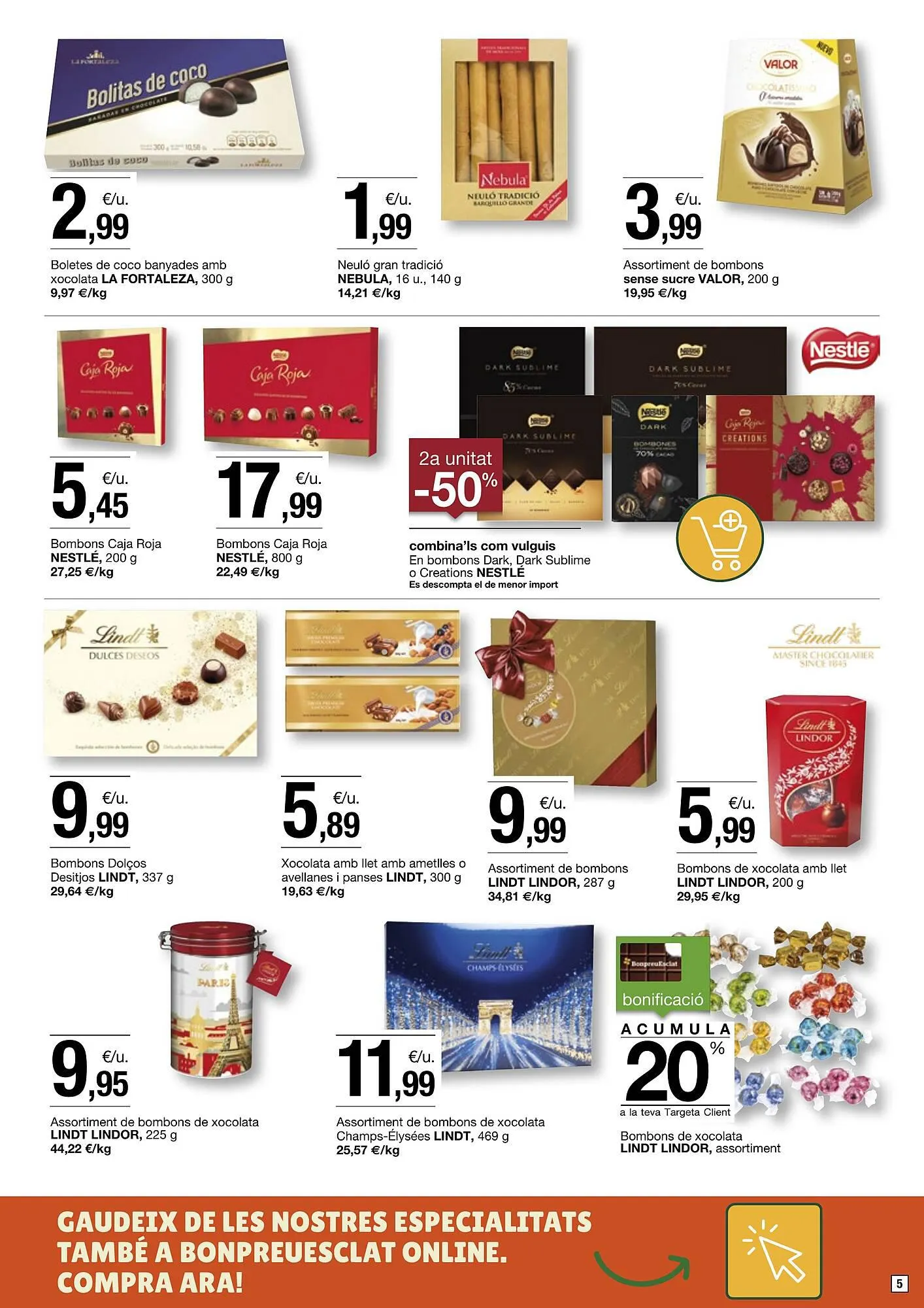 Catálogo de Folleto BonpreuEsclat 19 de diciembre al 8 de enero 2024 - Página 5