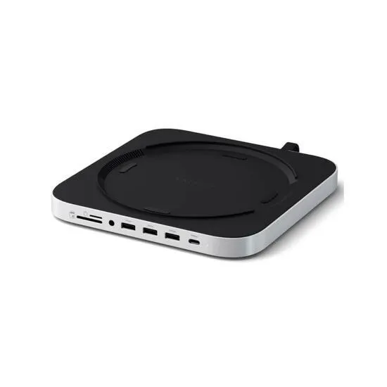 Satechi Stand & Hub para Mac Mini y Studio con ranura NVMe SSD - ST-GMMSHS