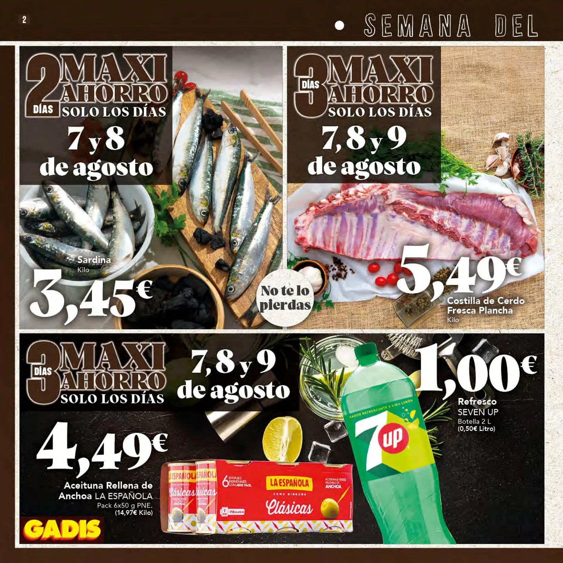 Catálogo de Folleto Gadis 7 de agosto al 21 de agosto 2025 - Página 2