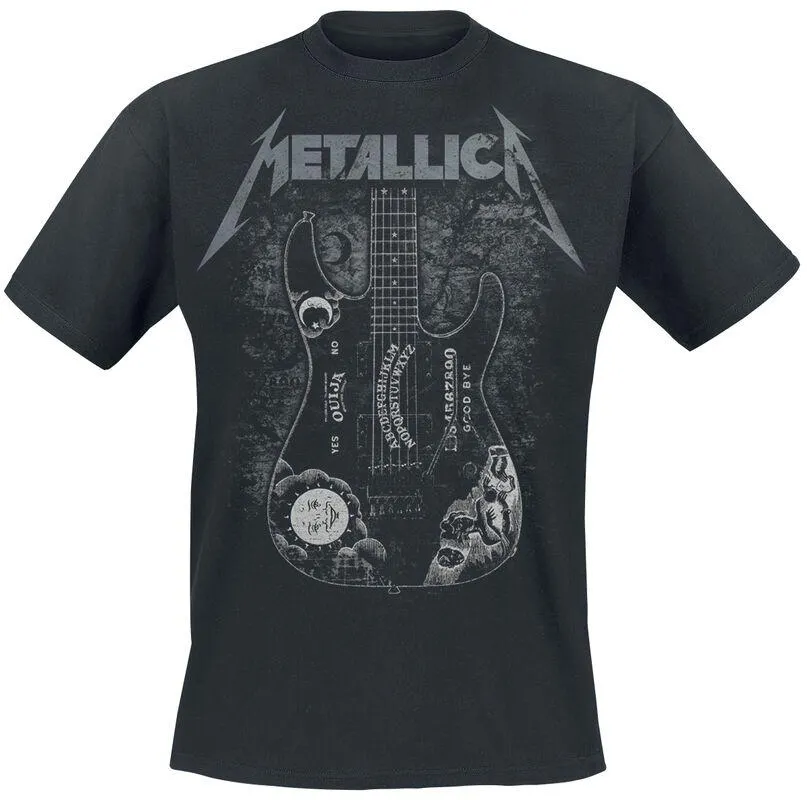 "Hammett Ouija Guitar" Camiseta Negro de Metallica