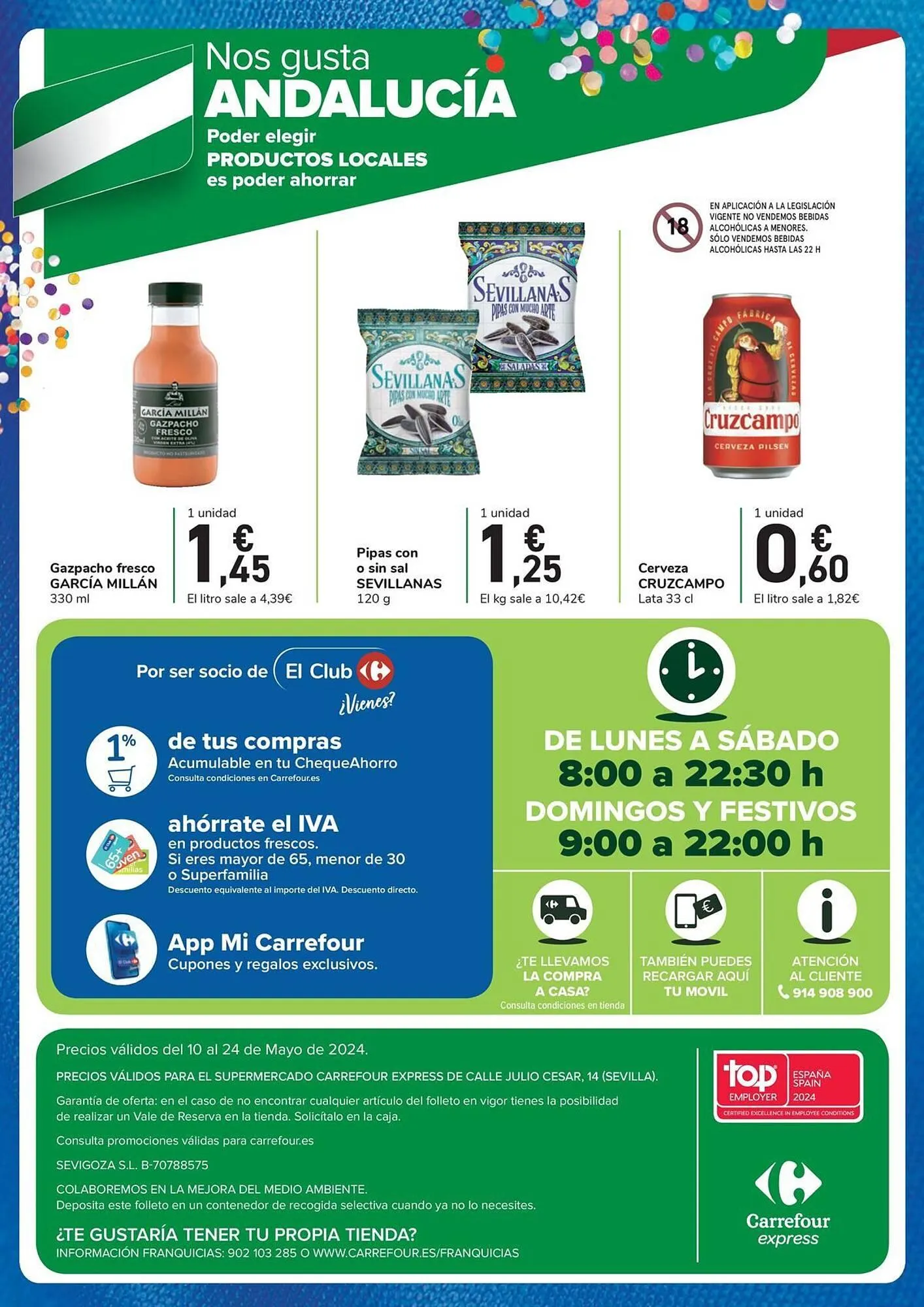 Catálogo de Folleto Carrefour Express 10 de mayo al 24 de mayo 2024 - Página 4