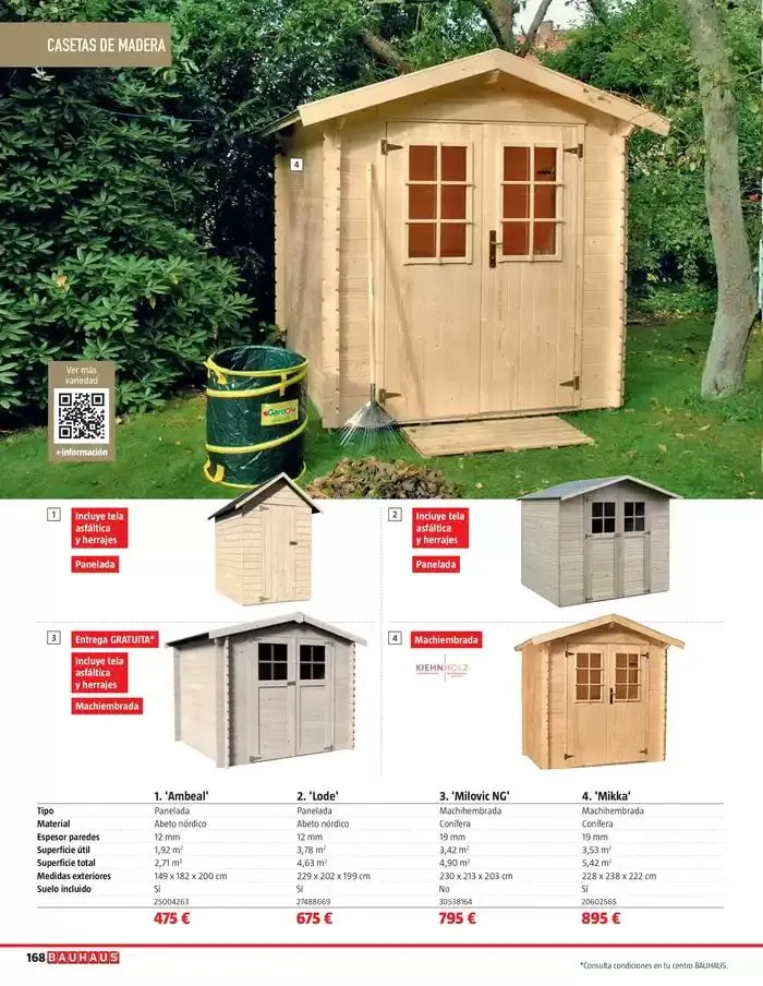 Catálogo de VERANO. Jardín, terraza, balcón. 26 de marzo al 20 de abril 2025 - Página 168