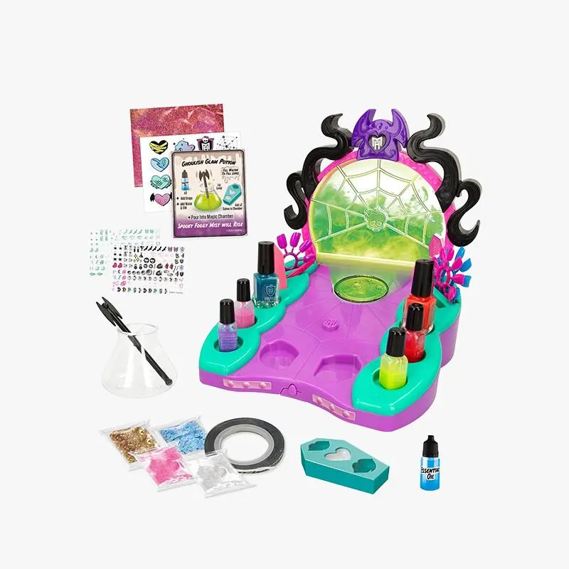 MONSTER HIGH ESTUDIO UÑAS GLAM GHOULISH