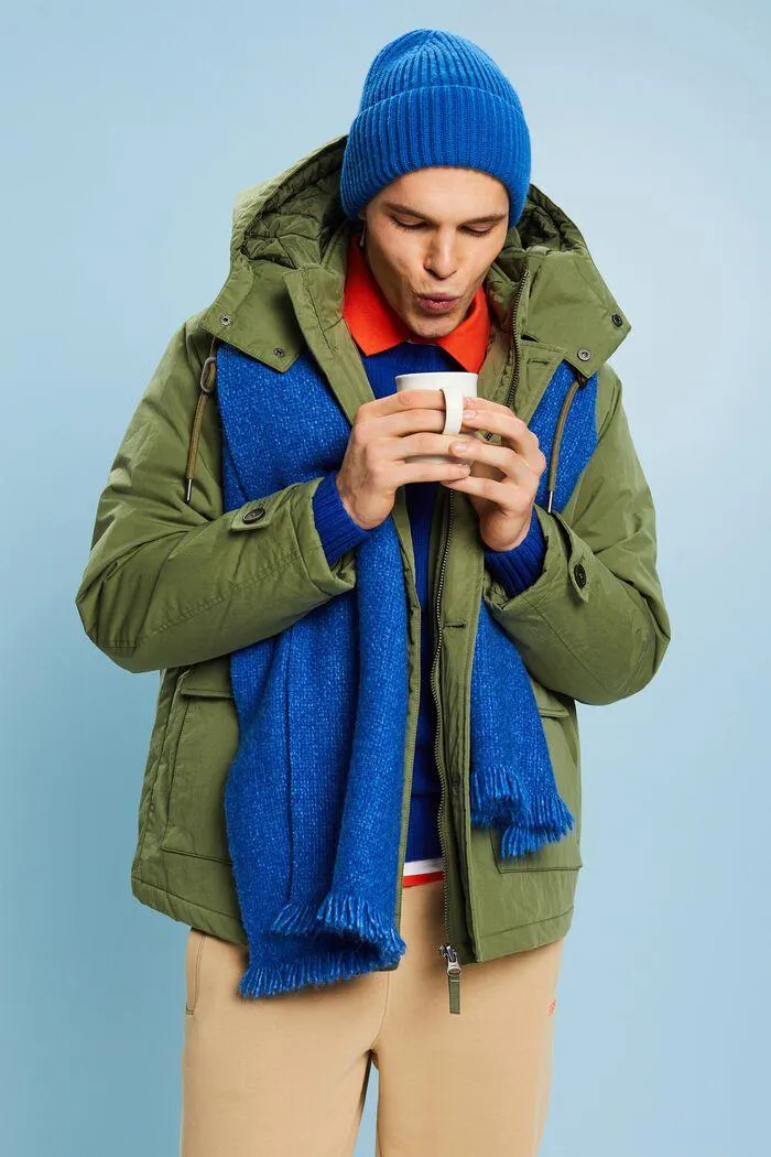 Parka corta acolchada