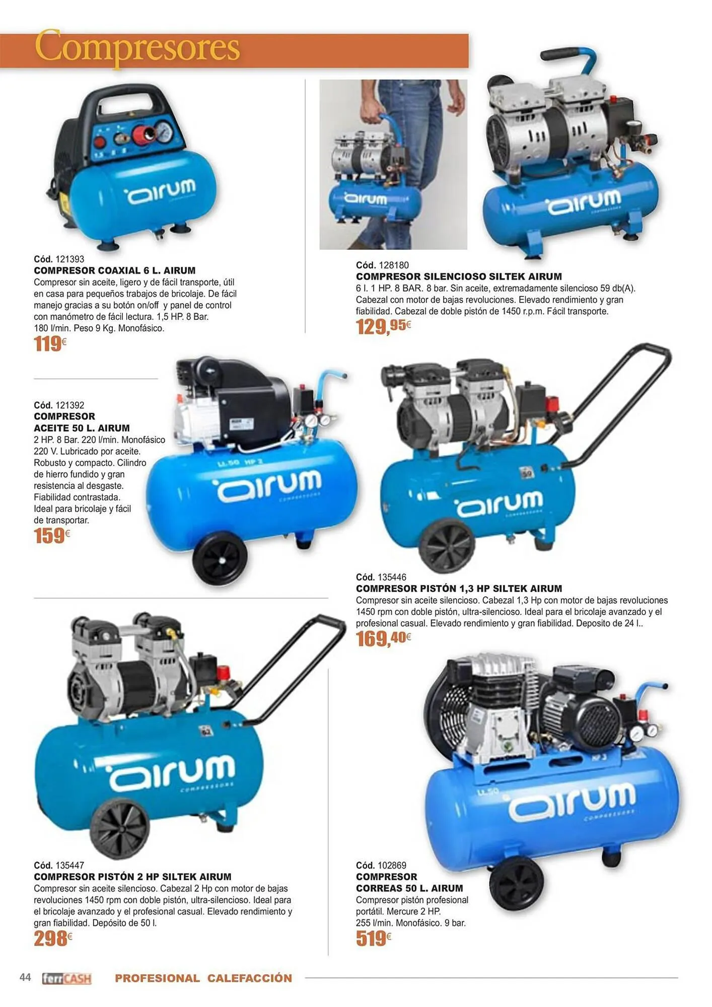 Catálogo de Folleto Ferrcash 21 de octubre al 19 de enero 2024 - Página 44