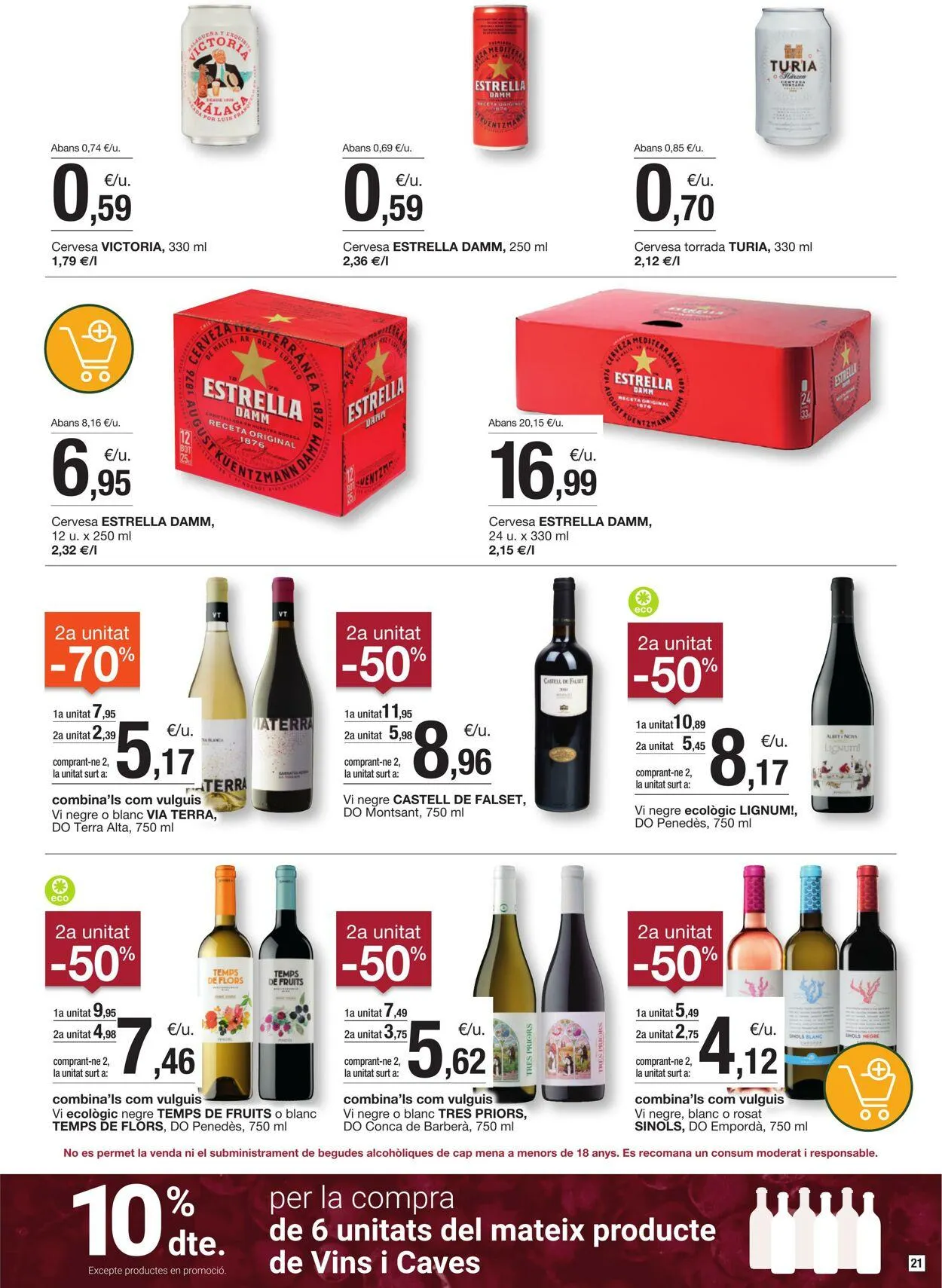 Catálogo de Bonpreu Oferta actual 25 de abril al 9 de mayo 2025 - Página 21