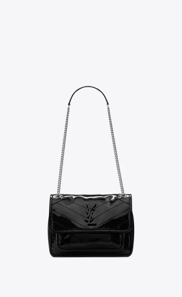 niki baby de tela efecto charol