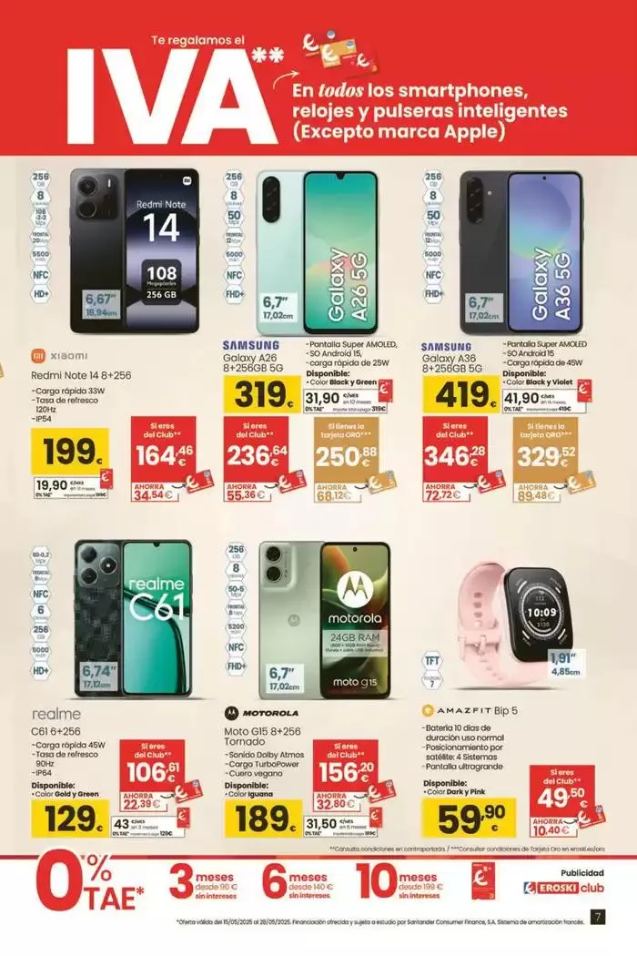 Catálogo de Te regalamos el IVA 15 de mayo al 27 de mayo 2025 - Página 7