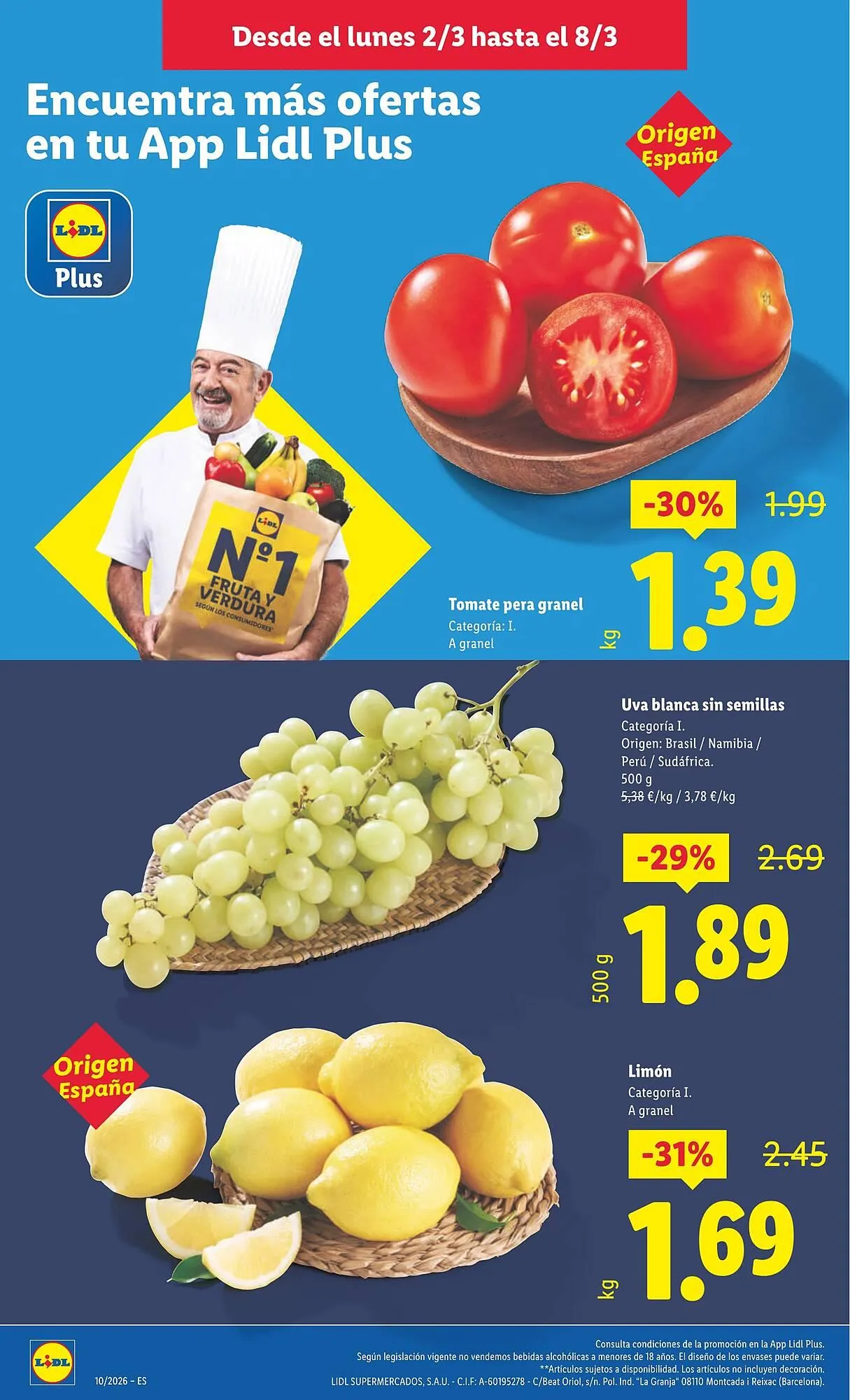 Catálogo de Catálogo Lidl 2 de marzo al 8 de marzo 2026 - Página 2