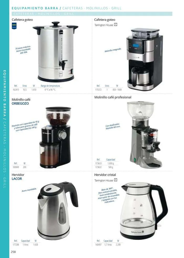 Catálogo de Equipamiento y suministros 23 de julio al 30 de noviembre 2024 - Página 258