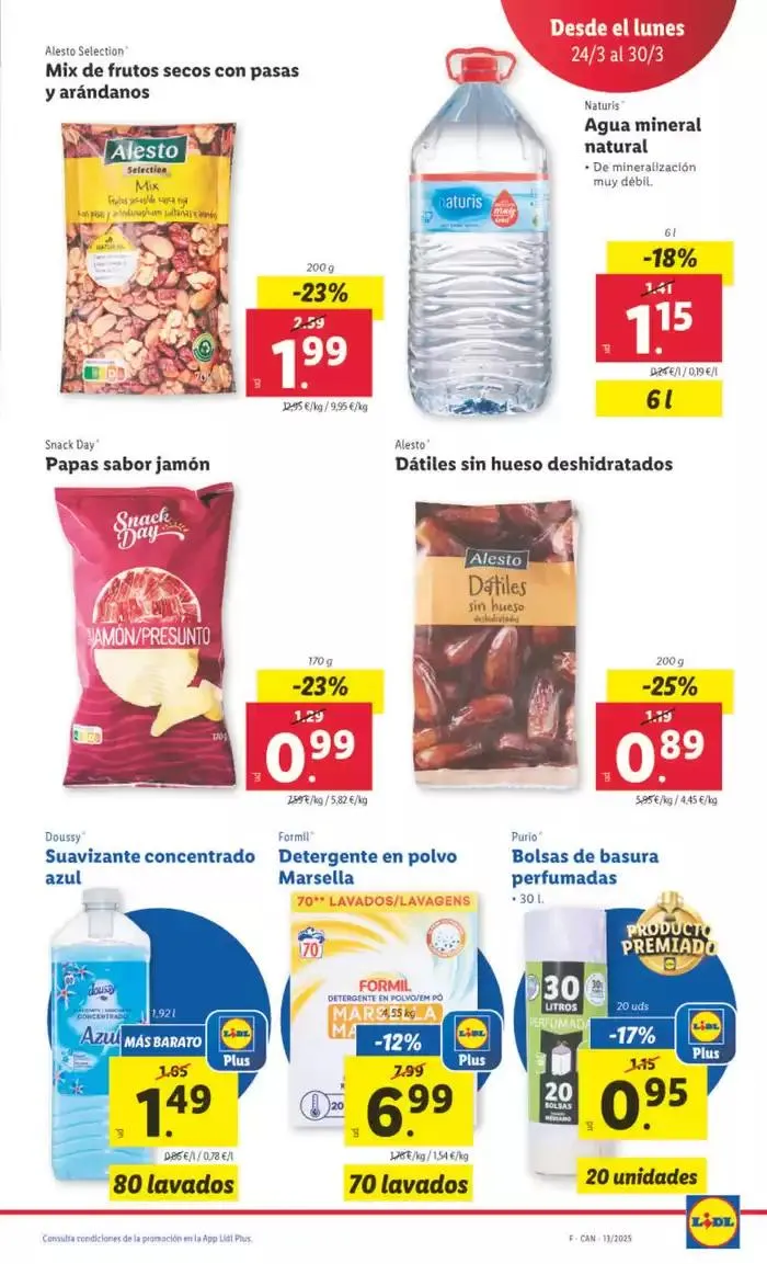 Catálogo de № 1 PRECIO - Ofertas válidas del 24/03 al 30/03 24 de marzo al 30 de marzo 2025 - Página 11