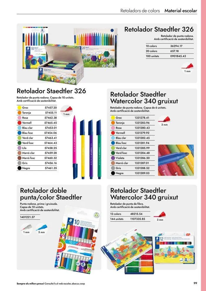 Catálogo de Catàleg Escolar 24-25 Abacus cat 19 de junio al 31 de marzo 2025 - Página 2