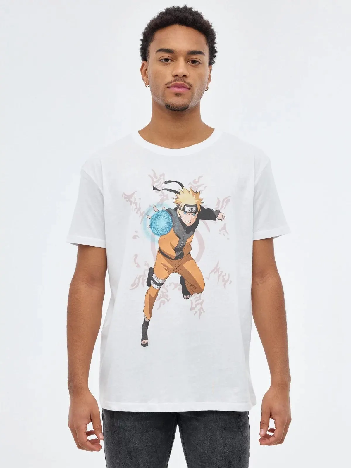 Camiseta blanca Naruto